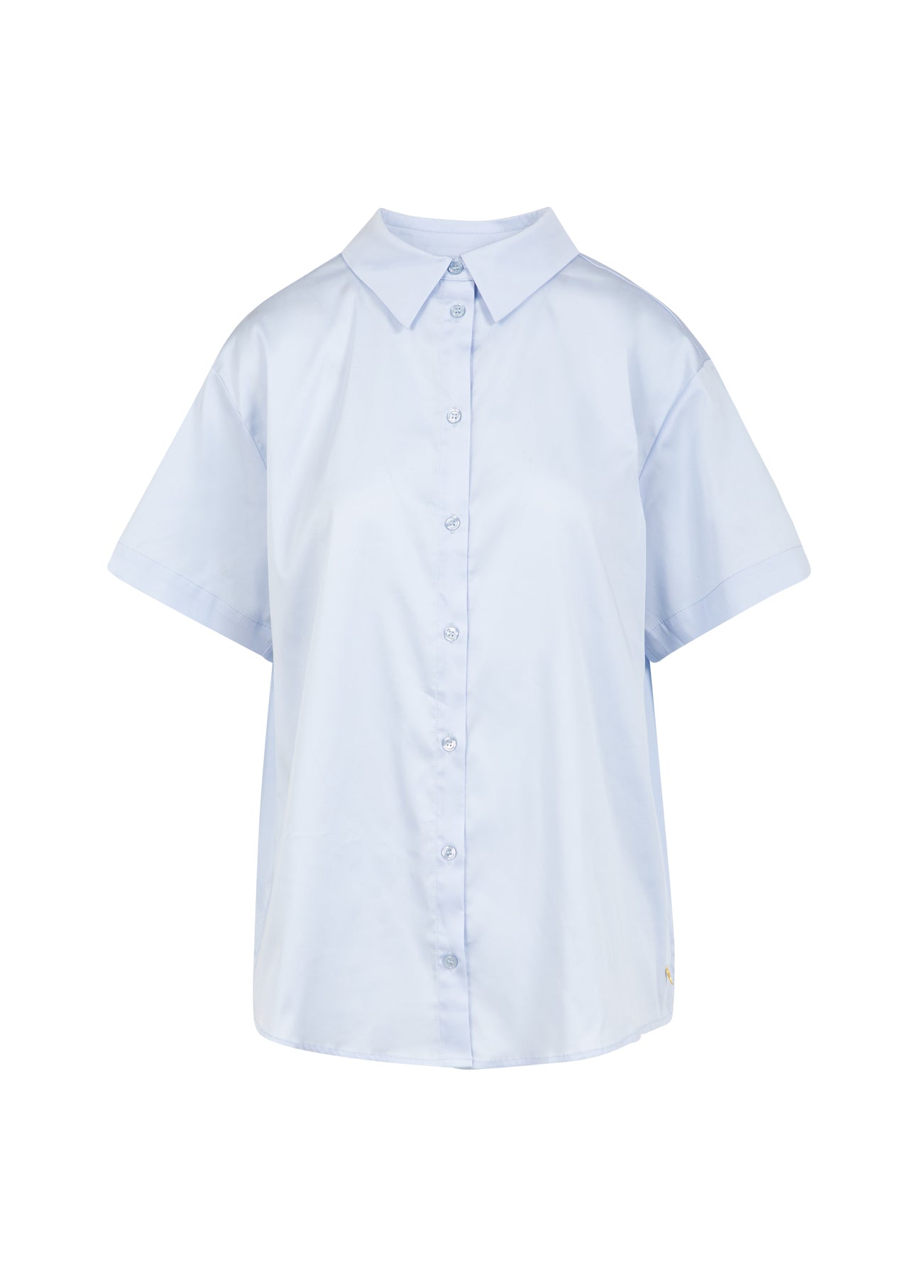 Coster Copenhagen BOXY SKJORTE MED KORTE ÆRMER Shirt/Blouse Oxford blue - 508