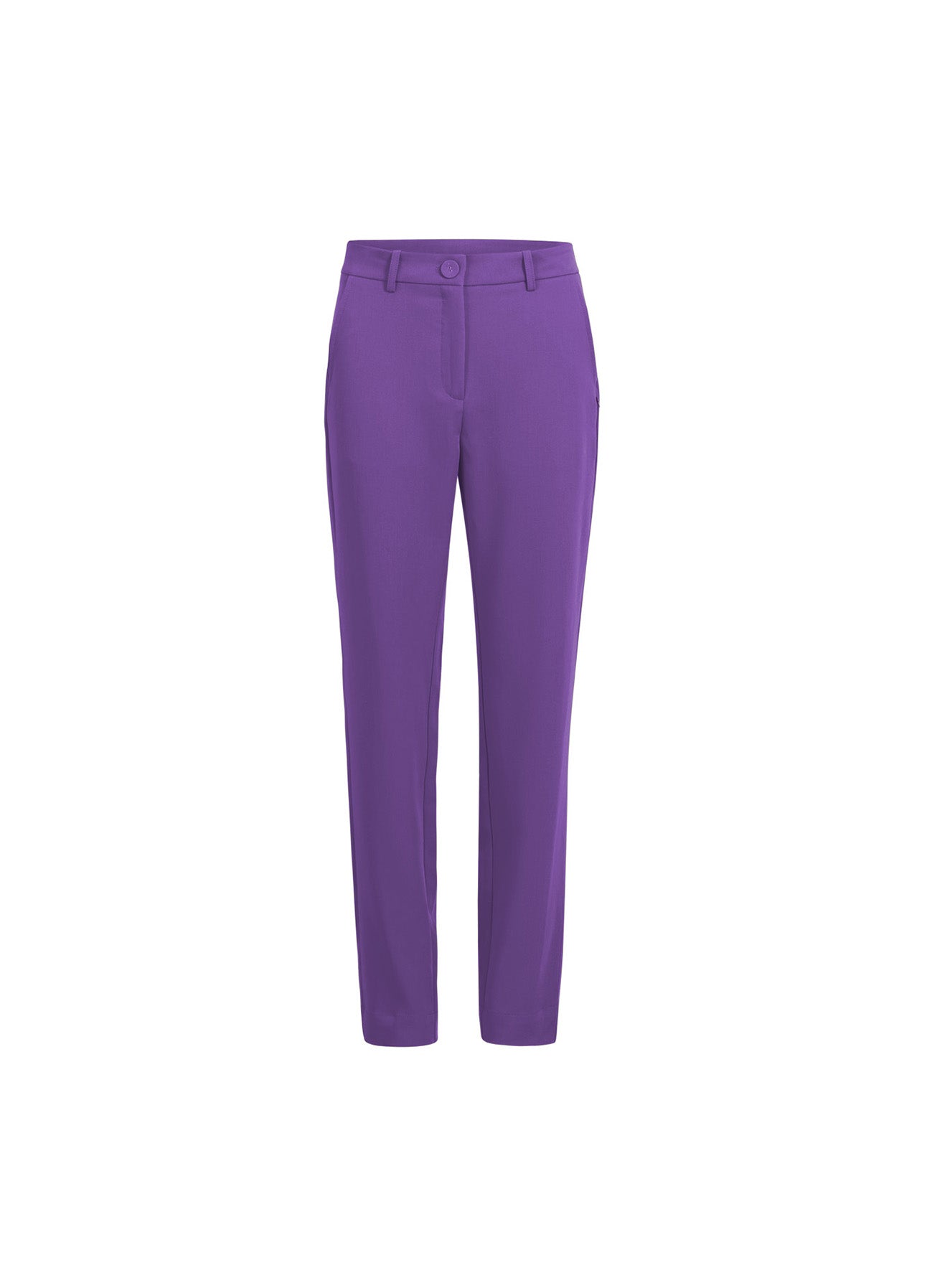 Coster Copenhagen BUKSER M. NORMALE BEN - STELLA FIT Pants Warm purple - 846