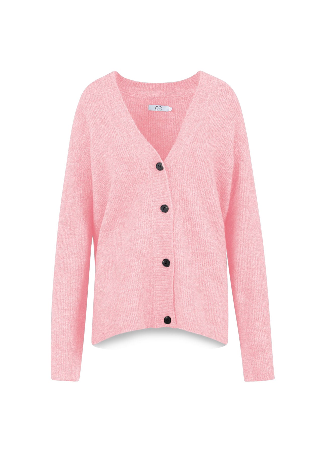CC Heart CC HEART EMMA V-HALS CARDIGAN Knitwear Winter Rose - 649