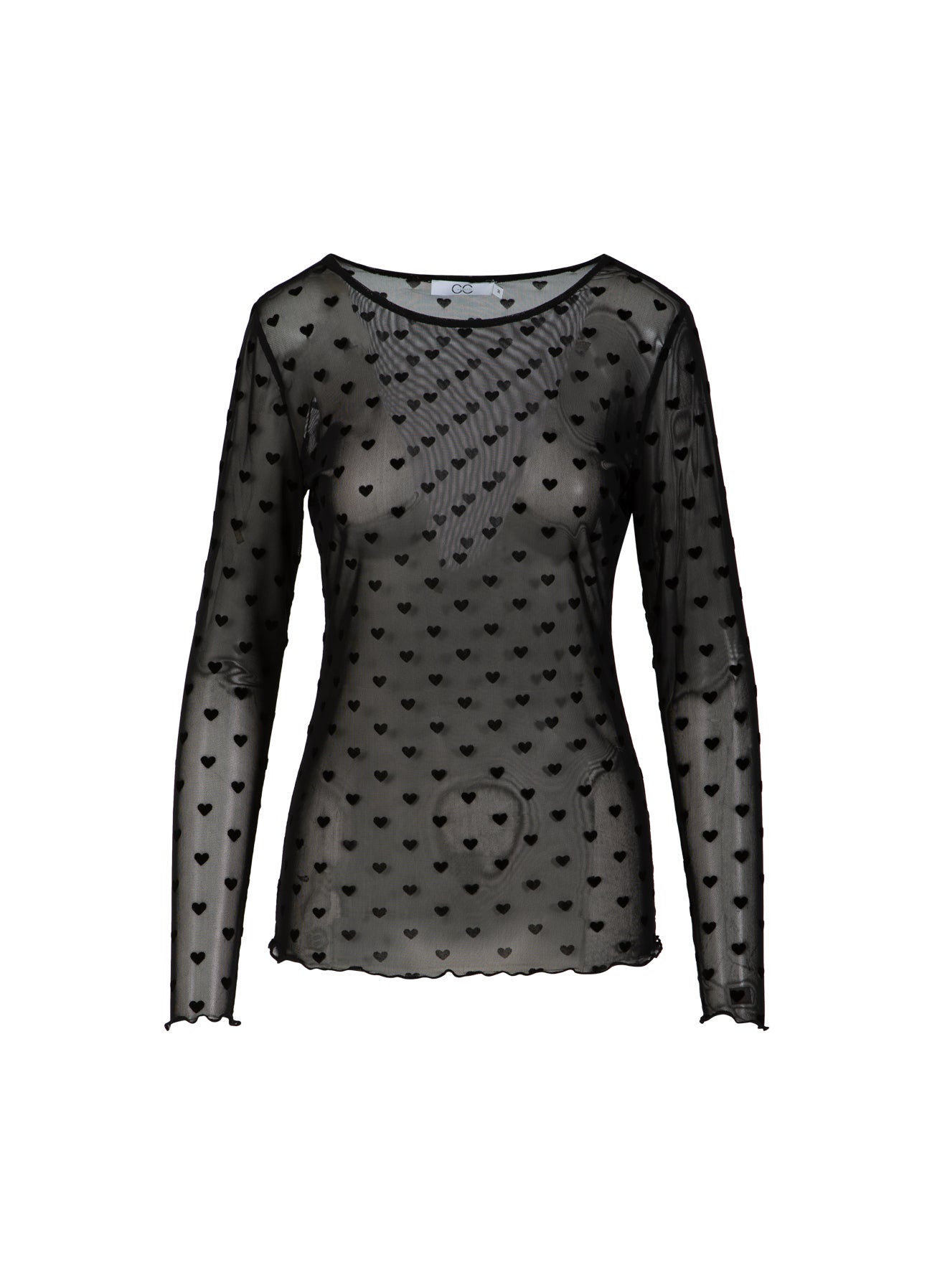 CC Heart CC HEART EVE MESH BLUSE Shirt/Blouse Black simili - 116