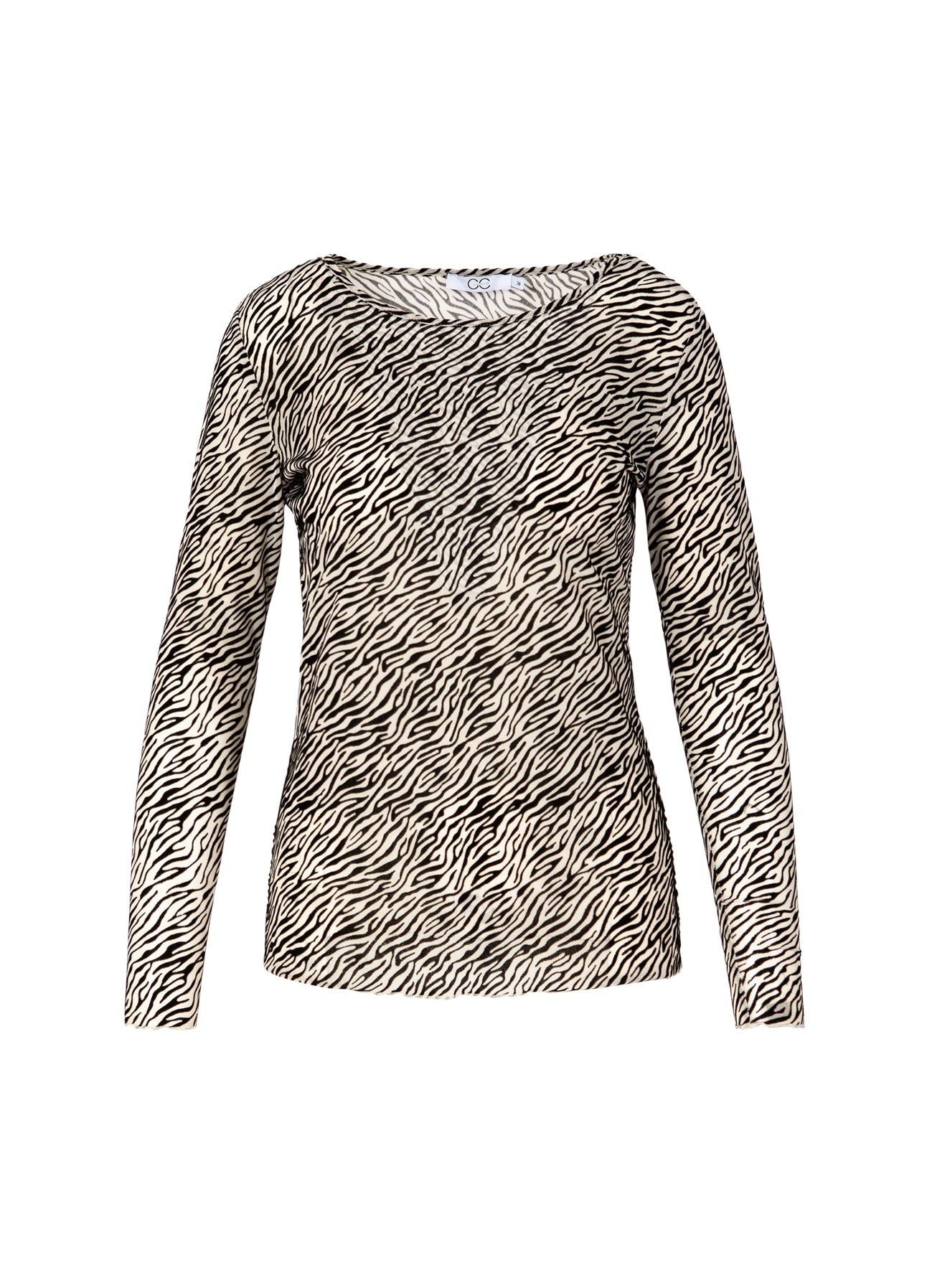 CC Heart CC HEART EVE MESH BLUSE Shirt/Blouse Cream zebra - 914