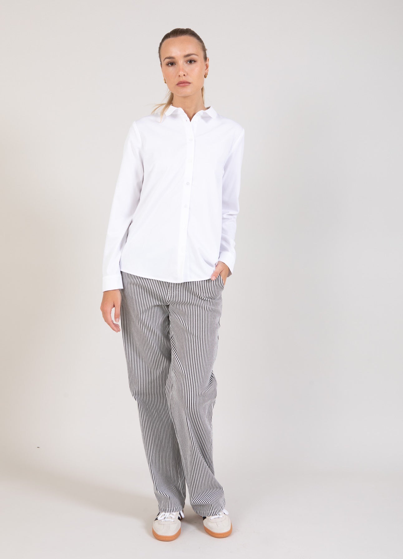 CC Heart CC HEART KLASSISK SKJORTE Shirt/Blouse White - 200