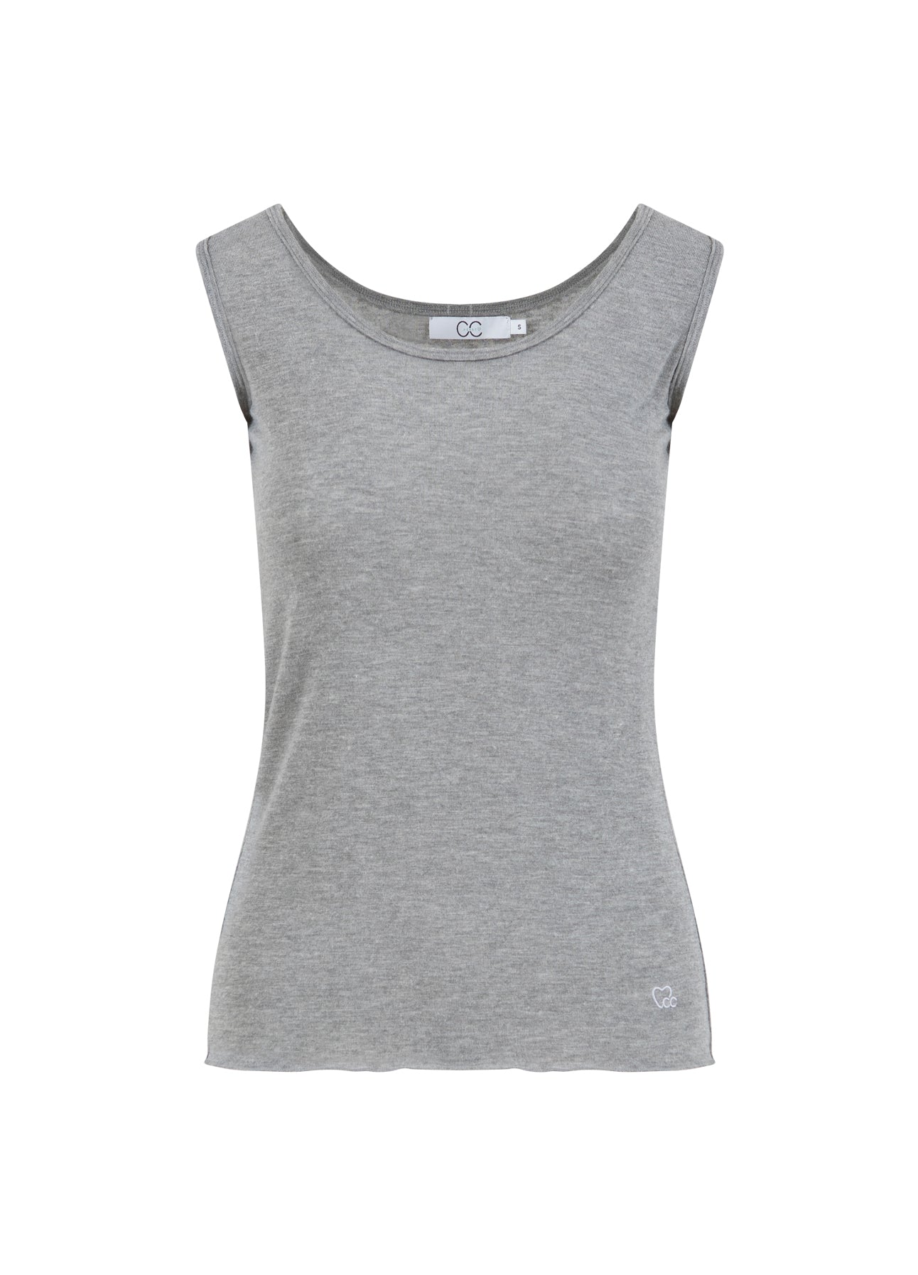 CC Heart CC HEART LANA ULD TANKTOP Shirt/Blouse Grey melange - 142