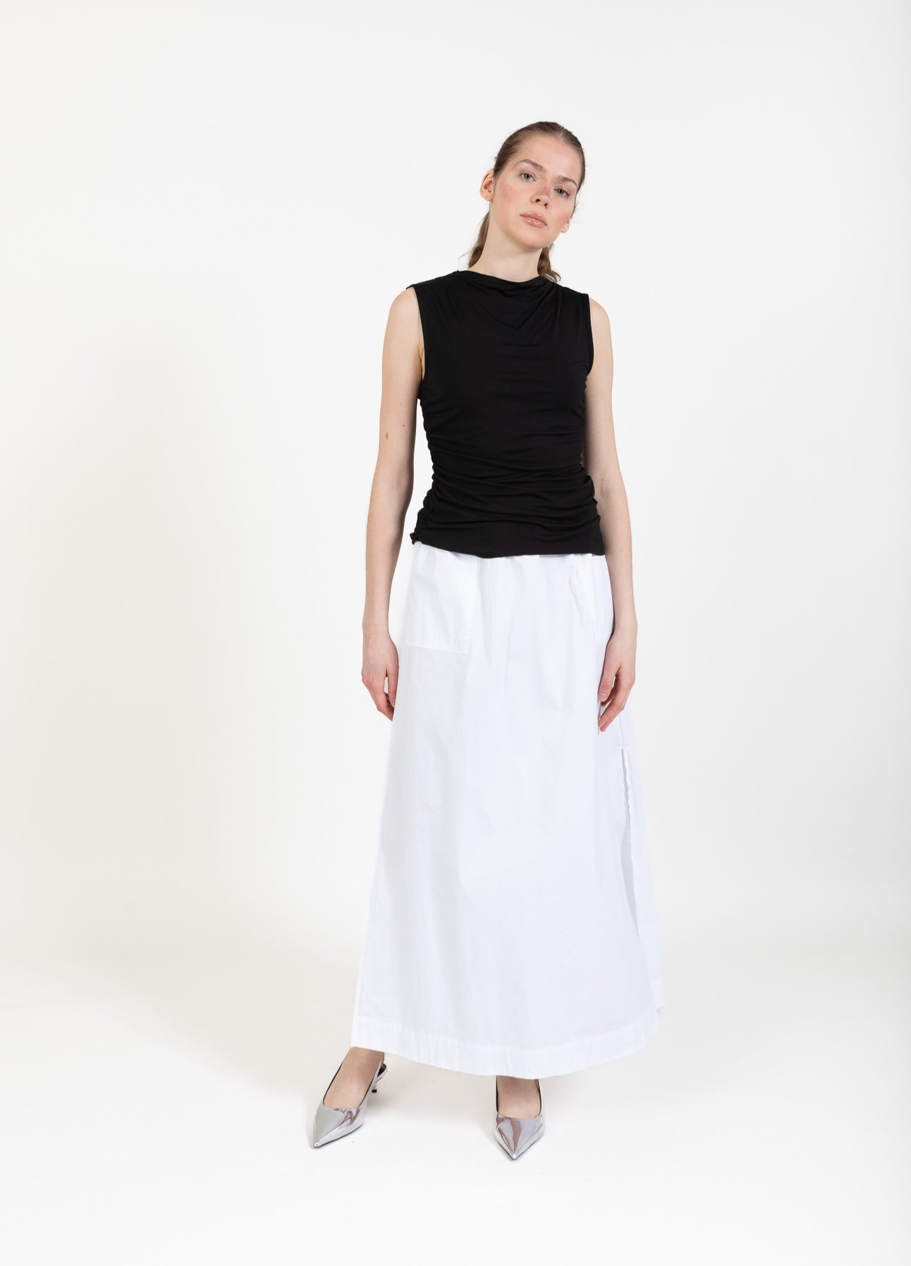 CC Heart CC HEART PHOEBE MAXI NEDERDEL Skirt White - 200