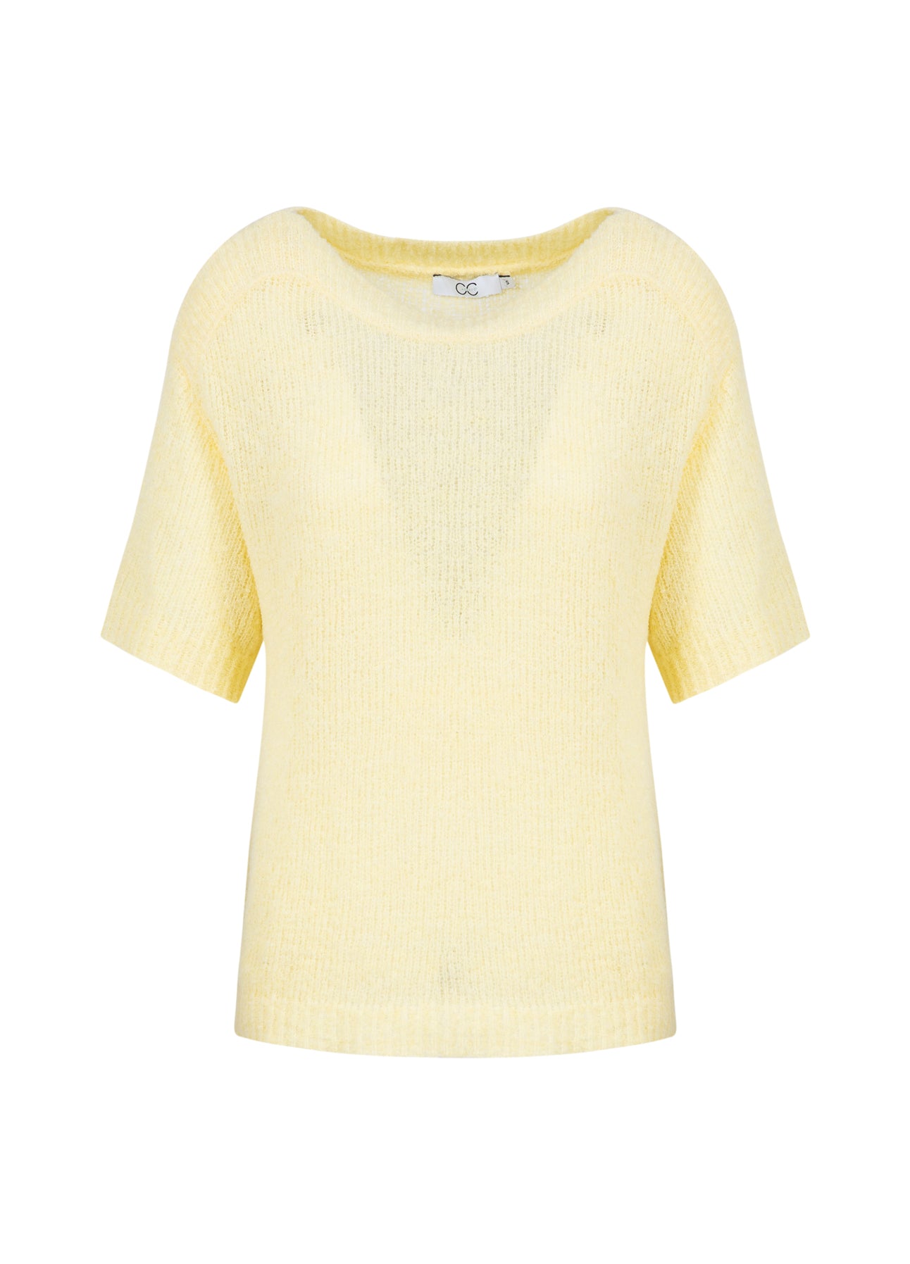 CC Heart CC HEART ROSELYNN KORTÆRMET TRØJE Knitwear Light honey - 790