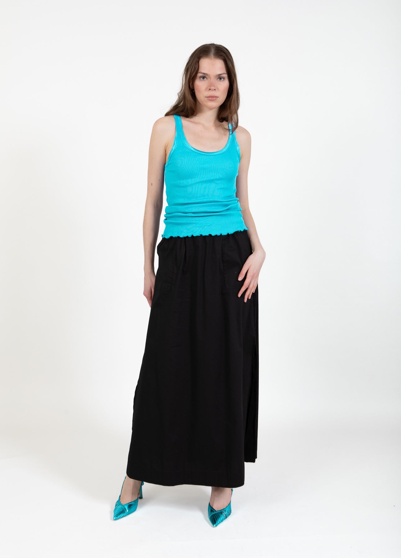 CC Heart CC HEART SILKE-TOP Top - Short sleeve Aqua blue - 585