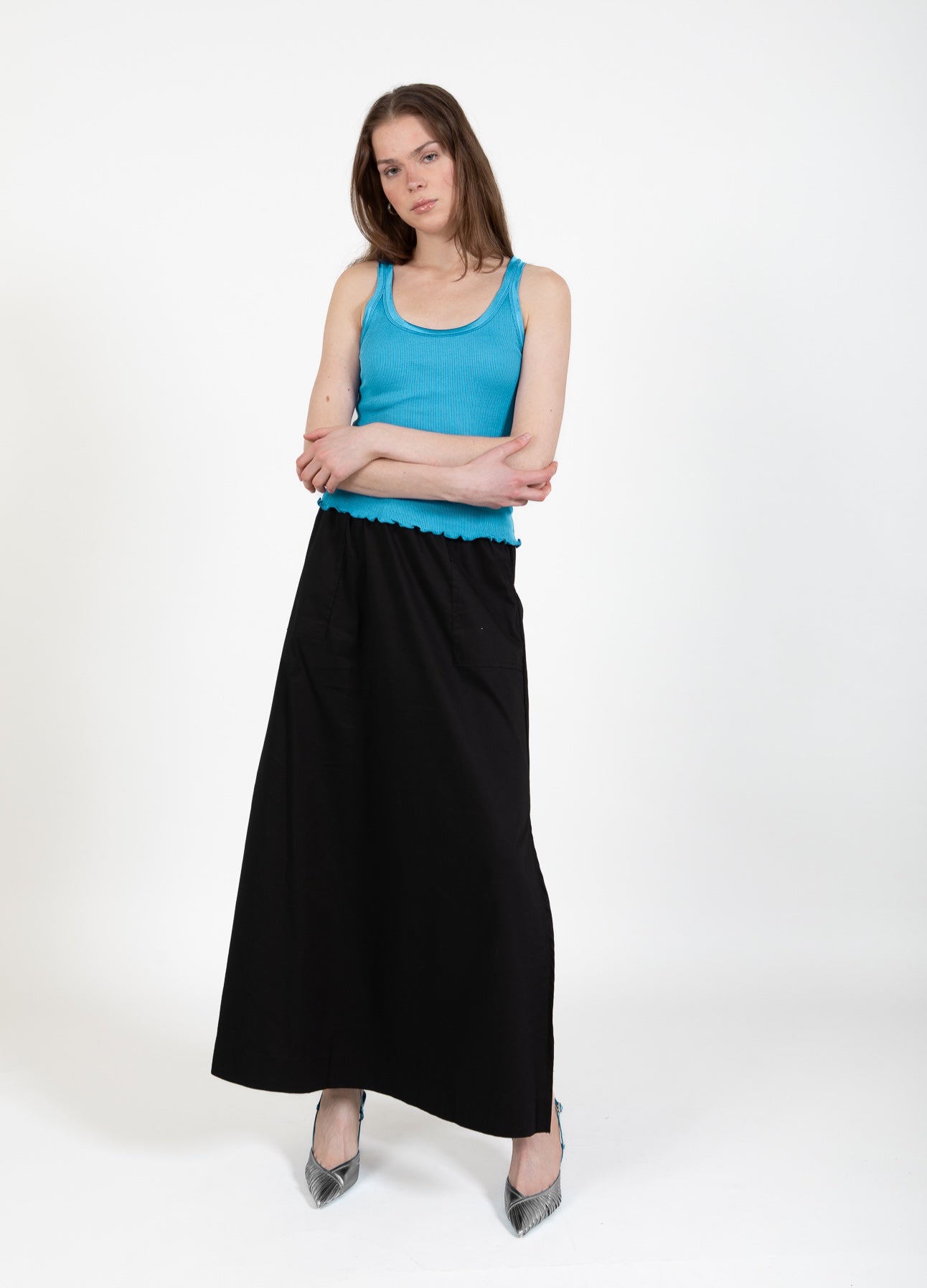 CC Heart CC HEART SILKE-TOP Top - Short sleeve Blue lagune - 518