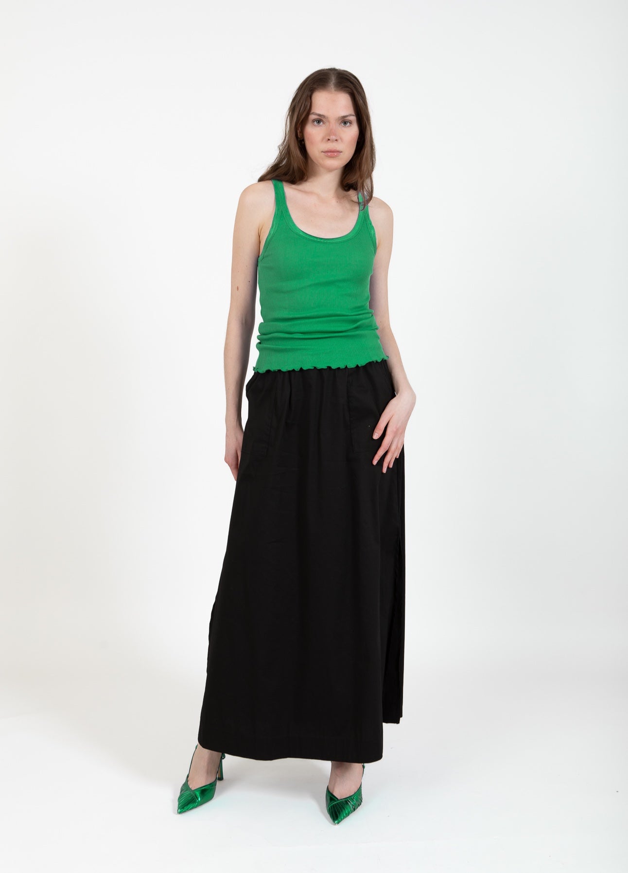 CC Heart CC HEART SILKE-TOP Top - Short sleeve Emerald green - 402