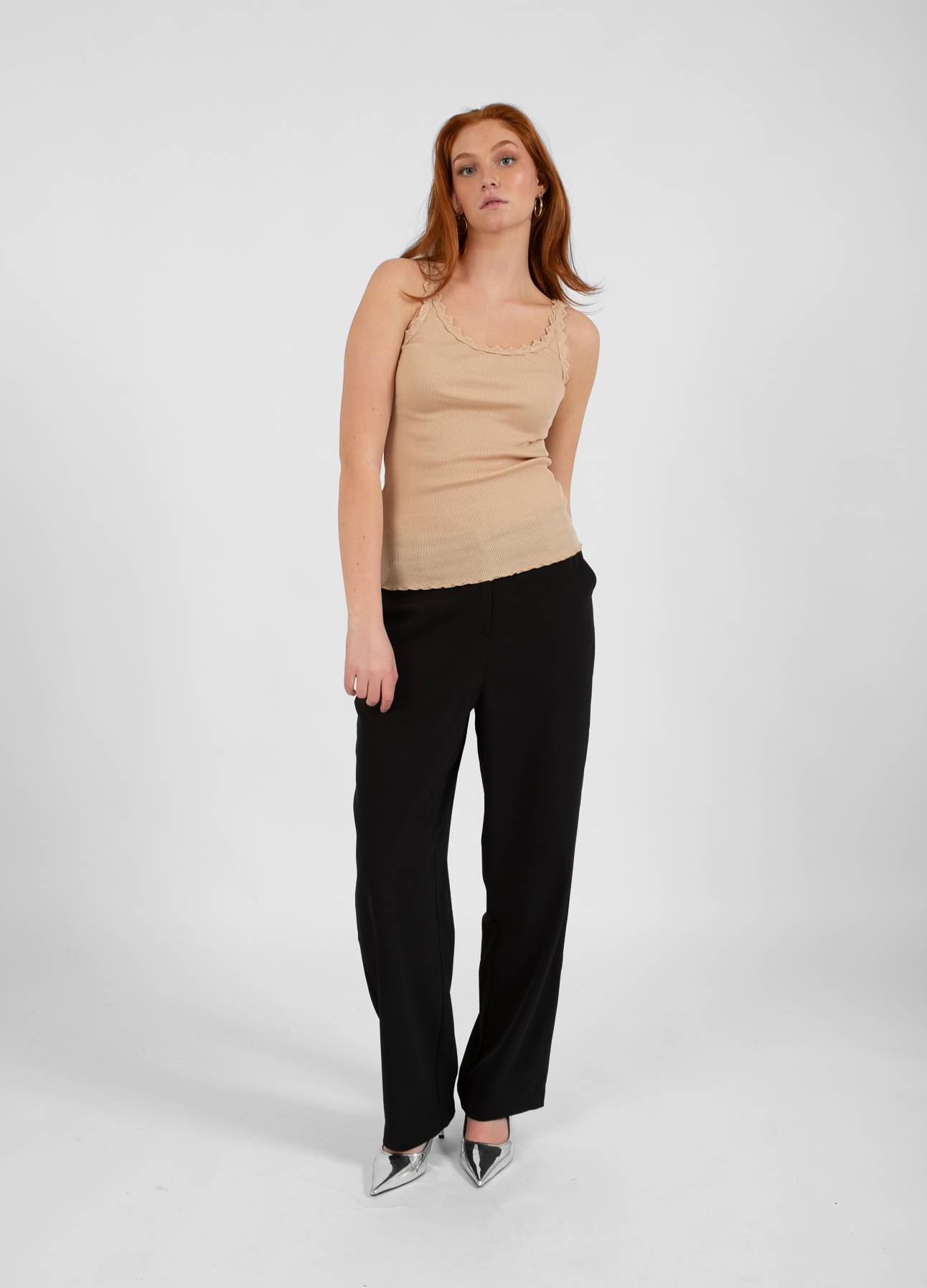 CC Heart CC HEART SILKE TOP MED BLONDE Top - Short sleeve Tan - 342