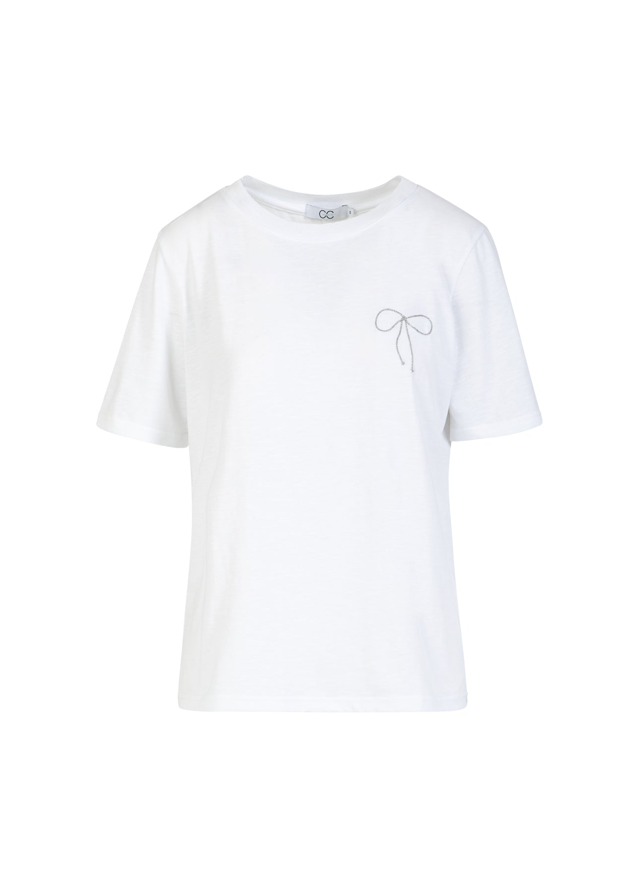 CC Heart CC HEART TINY BOW TEE T-Shirt White - 200