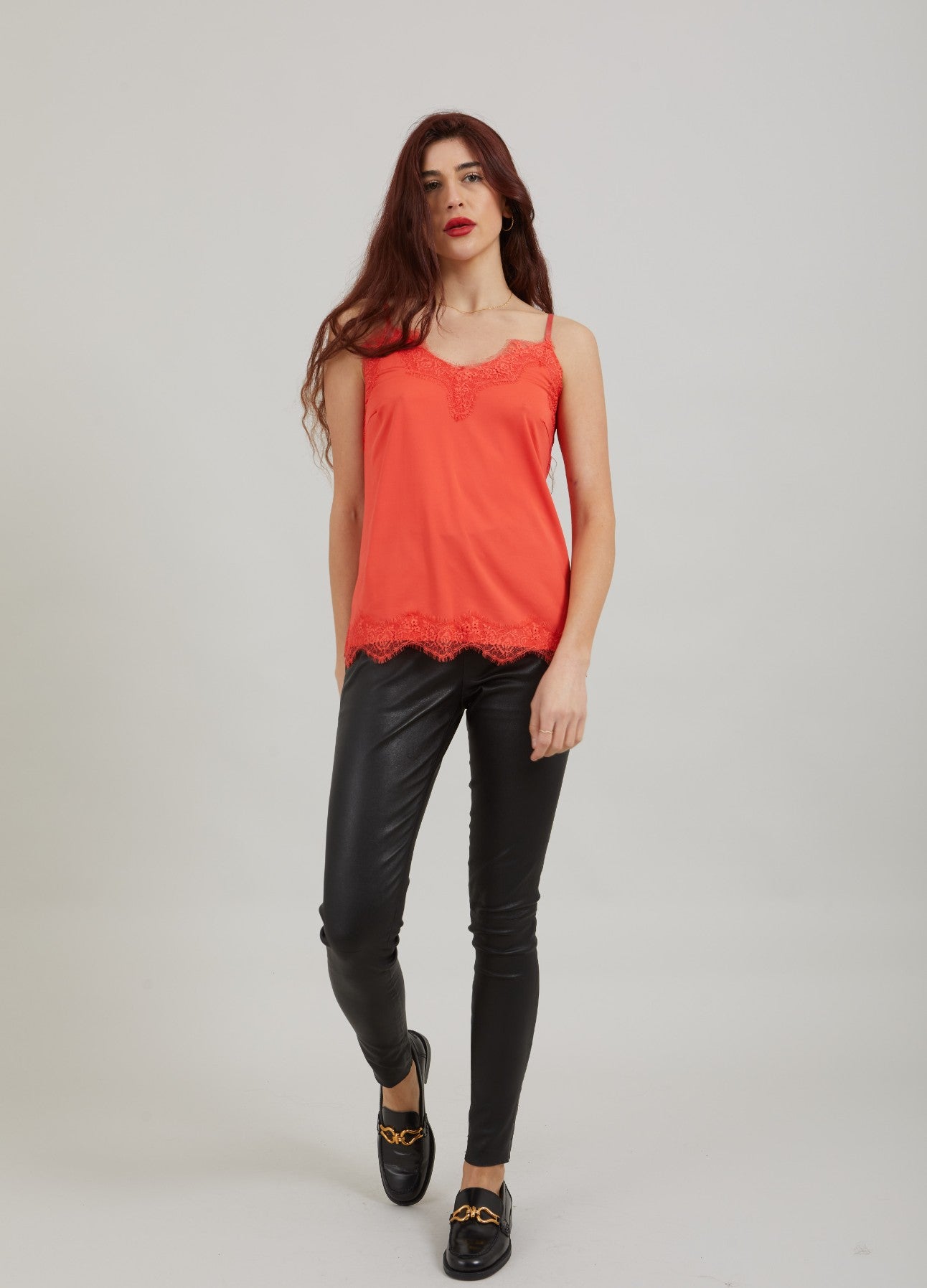 CC Heart CC HEART BLONDETOP Top - Short sleeve Red lips - 617