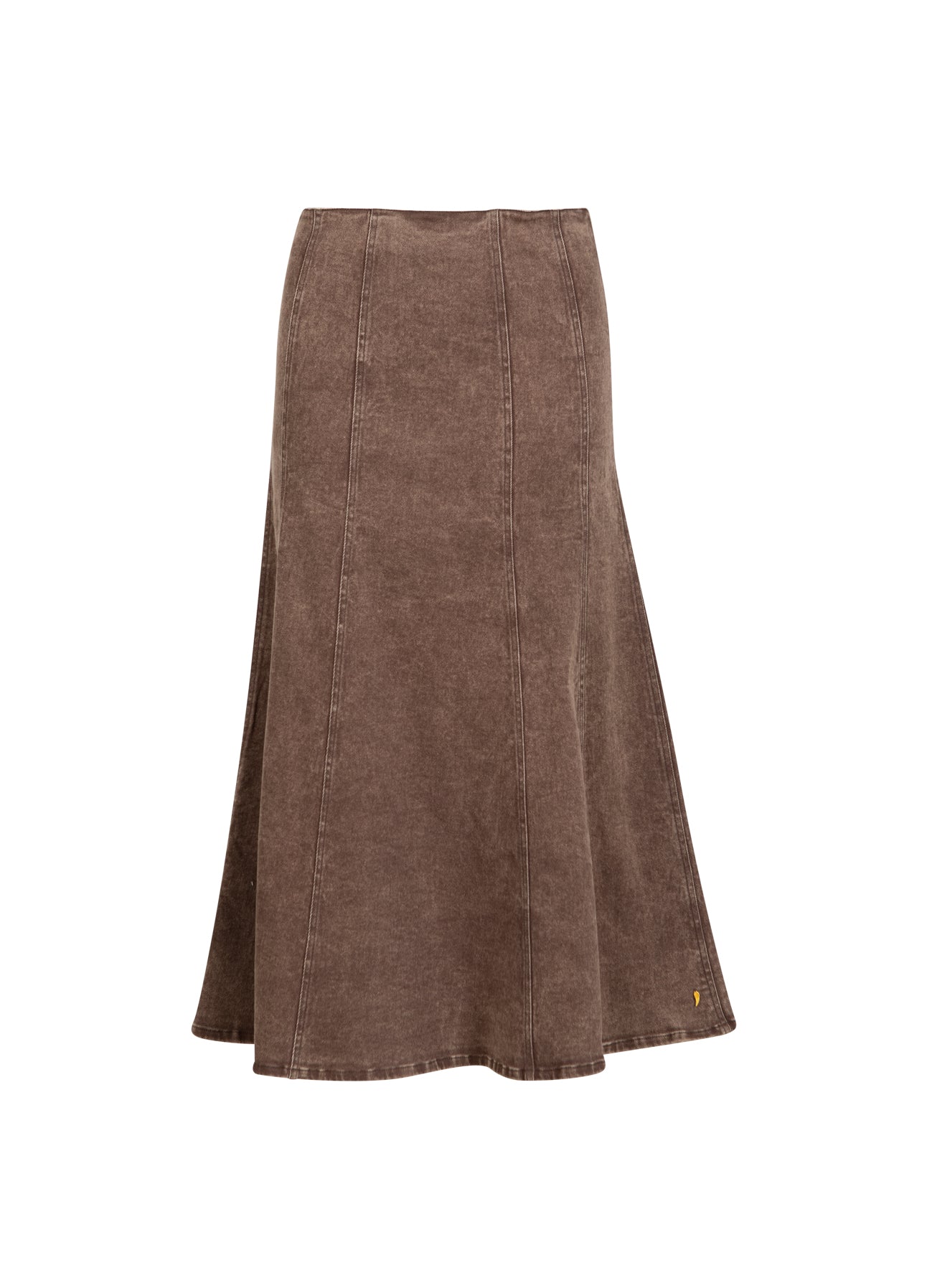 Coster Copenhagen DENIM NEDERDEL Skirt Taupe sand - 393