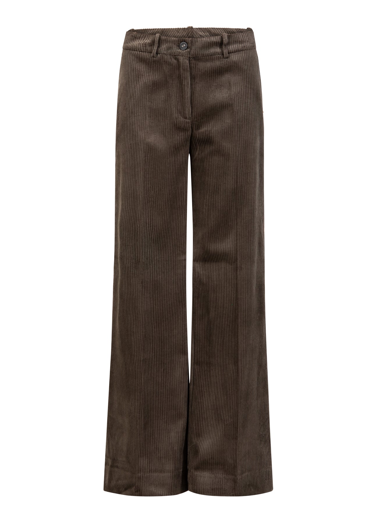 Coster Copenhagen FLØJLSBUKSER - PETRA FIT Pants Dove grey - 155