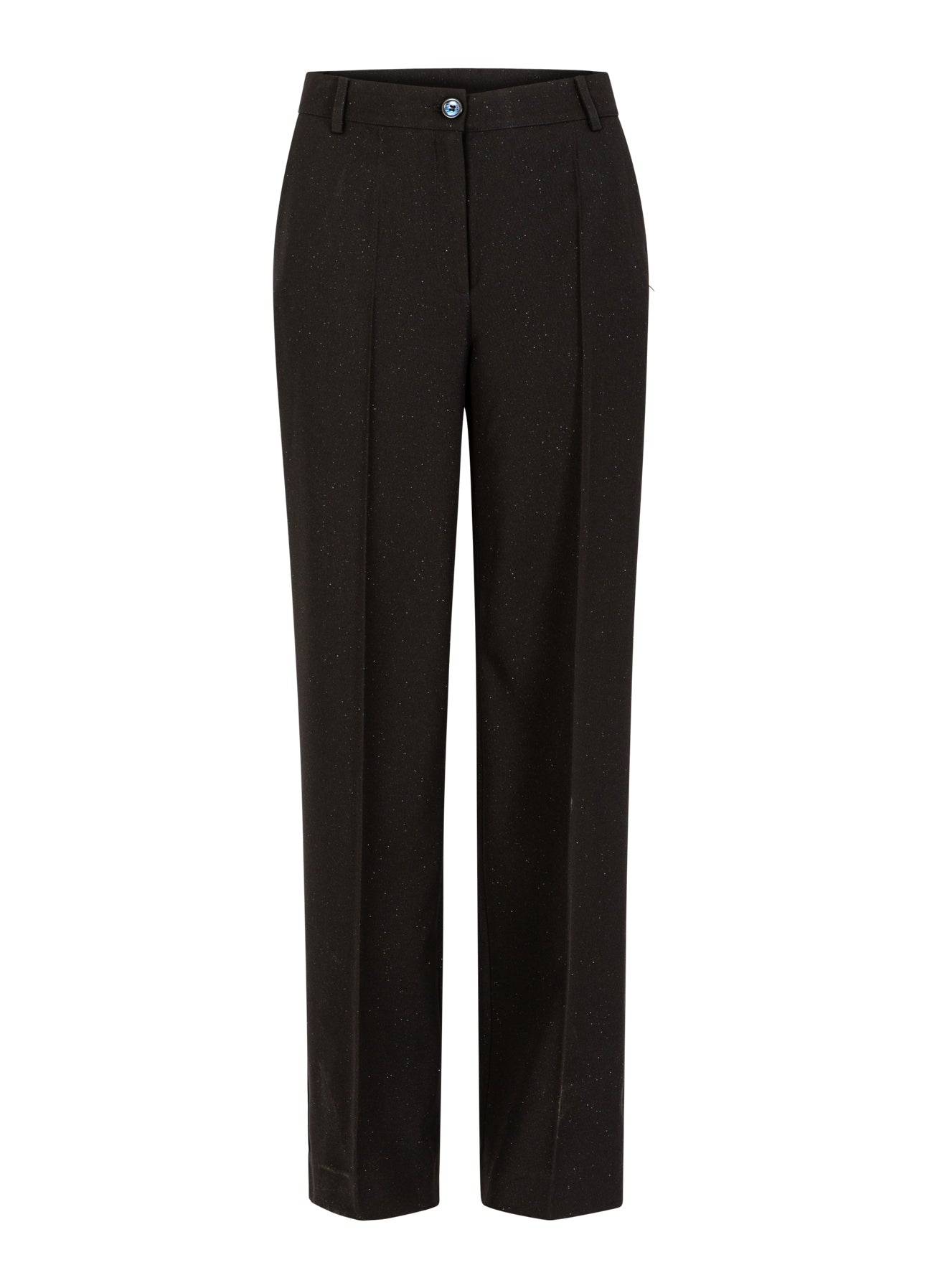 Coster Copenhagen GLITTERBUKSER - PETRA FIT Pants Black - 100