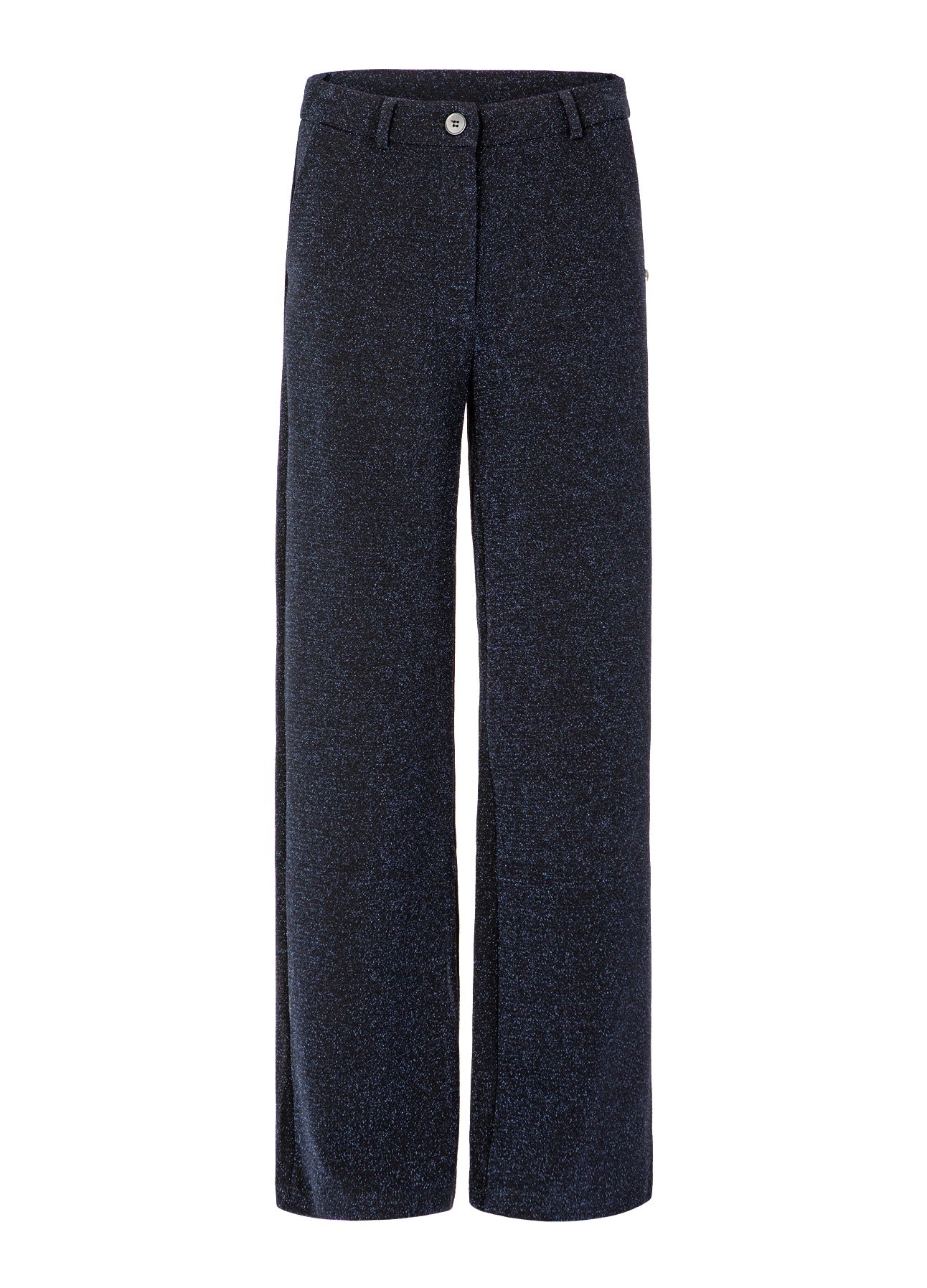Coster Copenhagen GLITTERBUKSER - PETRA PASFORM Pants Eclipse blue - 555
