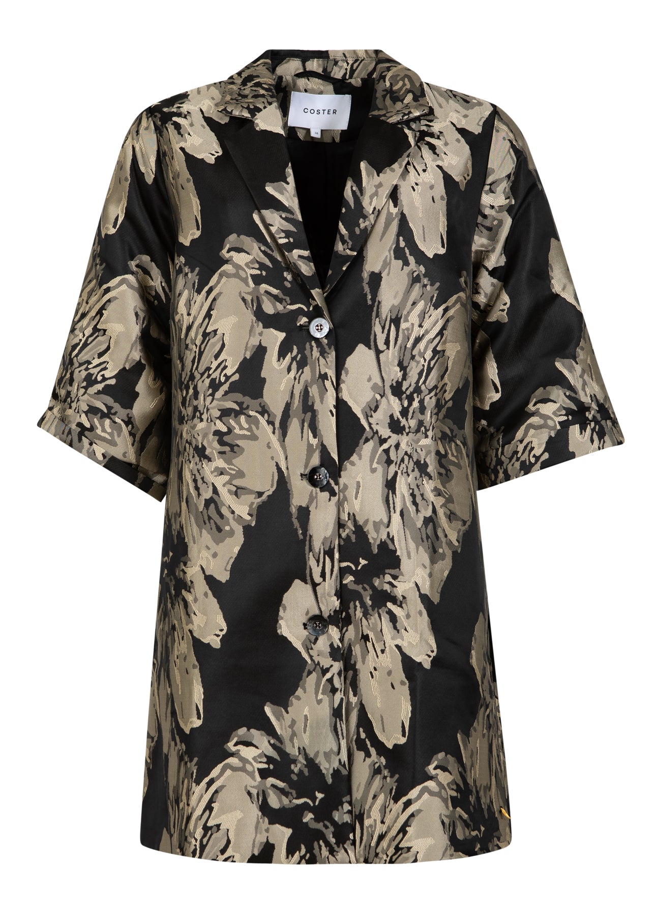 Coster Copenhagen JACQUARD JAKKE Outerwear Sand jaquard - 332