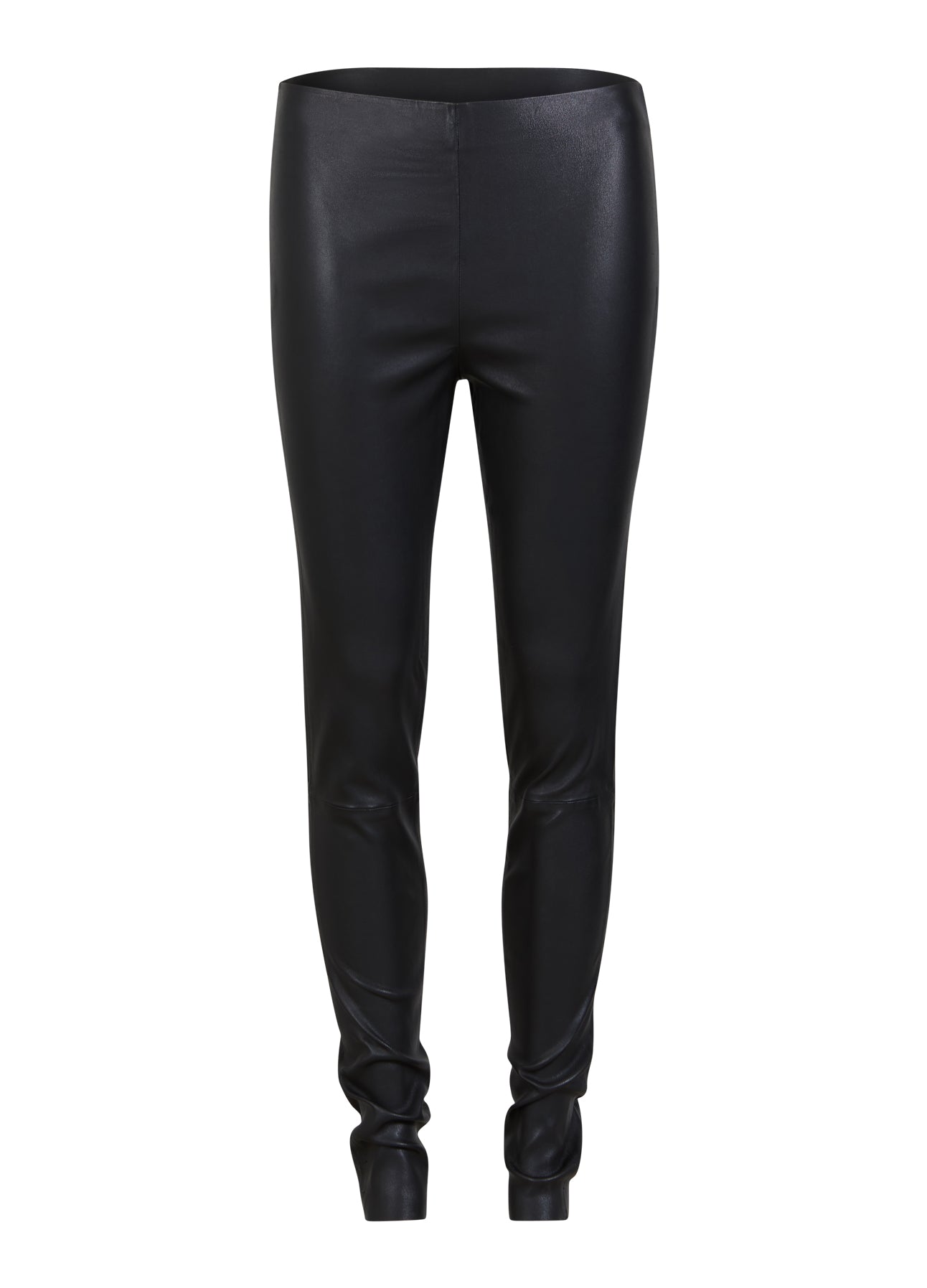 Coster Copenhagen LÆDERLEGGINGS Pants Black - 100