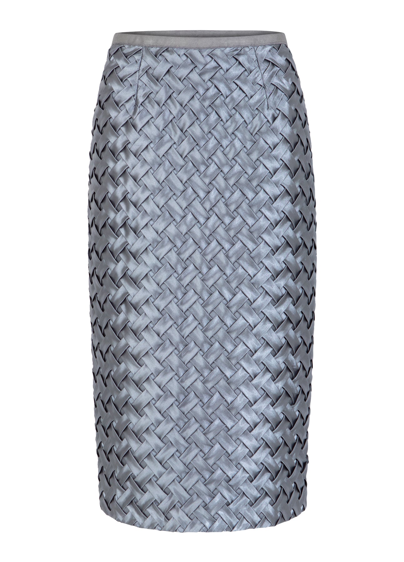Coster Copenhagen NEDERDEL MED TEKSTUR Skirt Mist grey - 121
