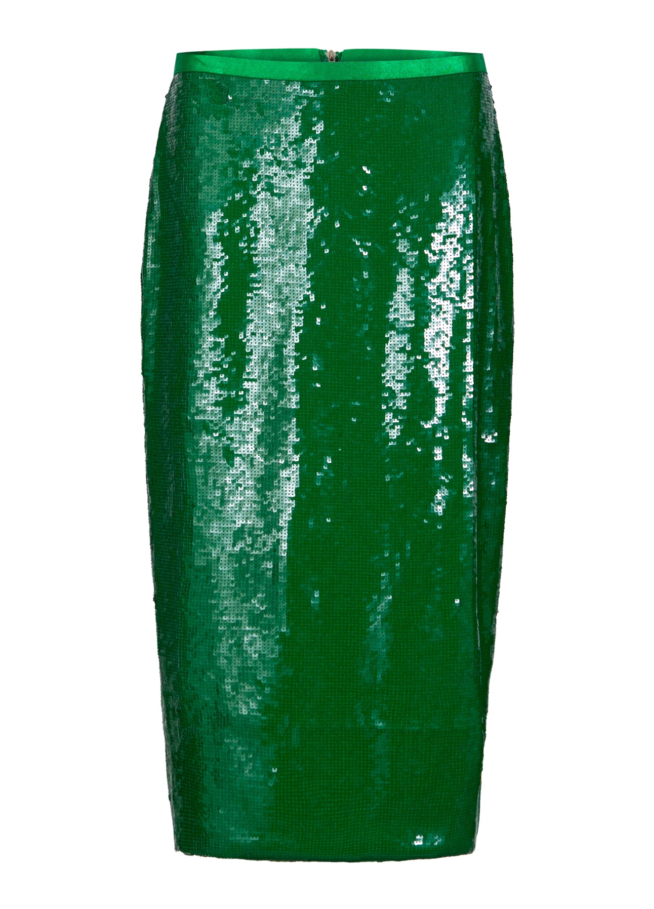 Coster Copenhagen PALIET NEDERDEL Skirt Lush green - 444