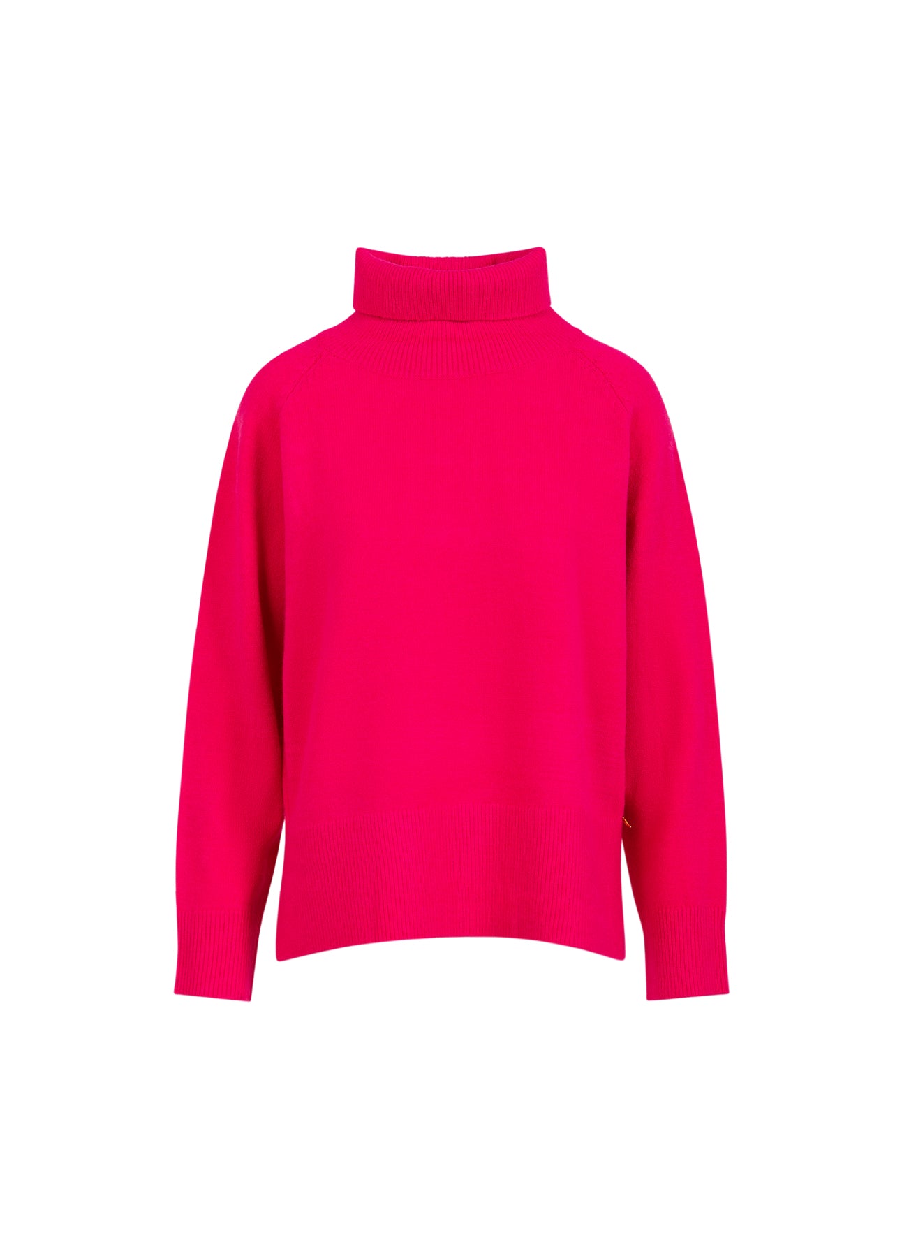 Coster Copenhagen SWEATER MED HØJ HALS - COMFY Knitwear Hot pink - 683