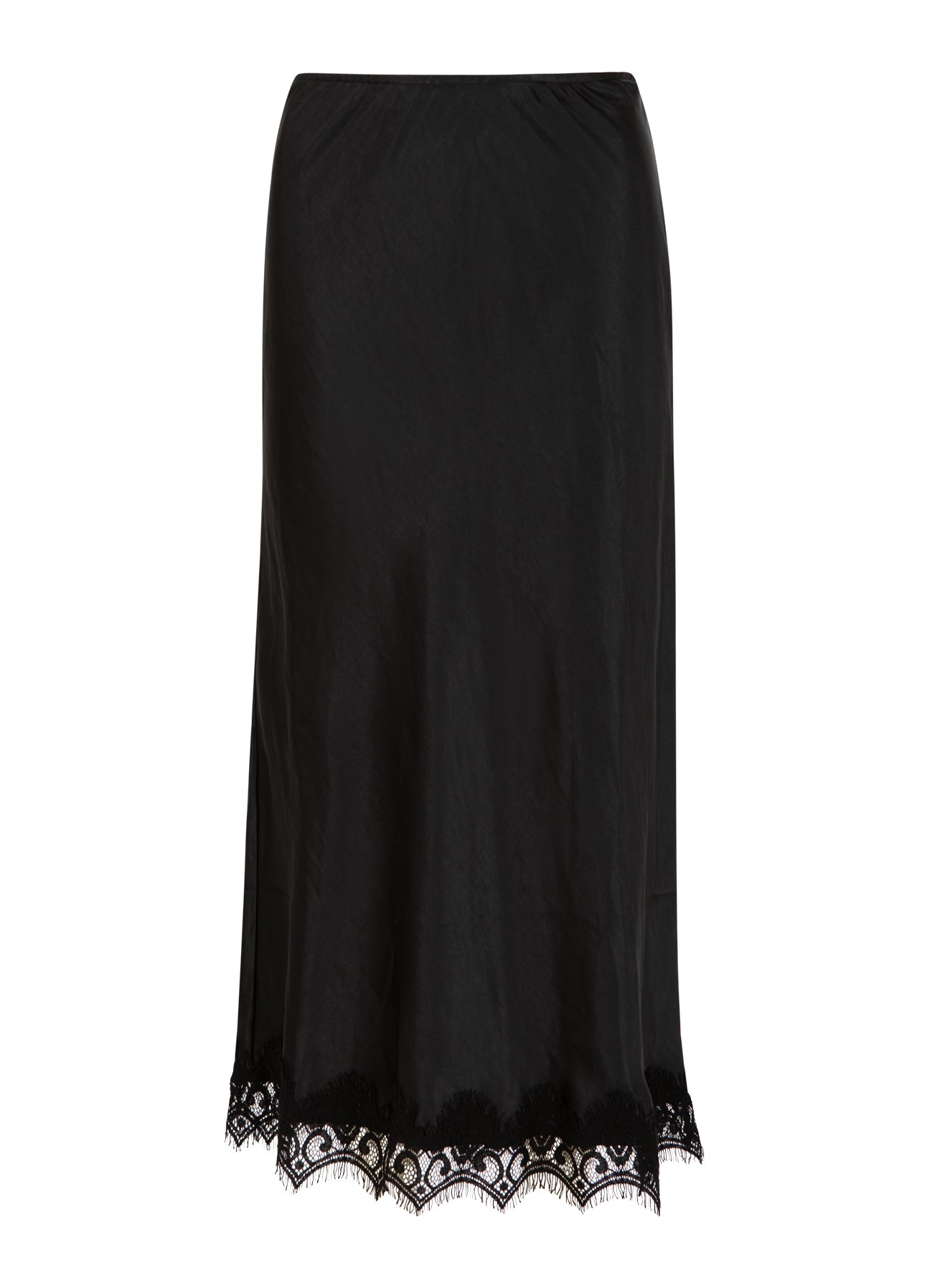 Coster Copenhagen Skirt with lace detail Skirt Black - 100