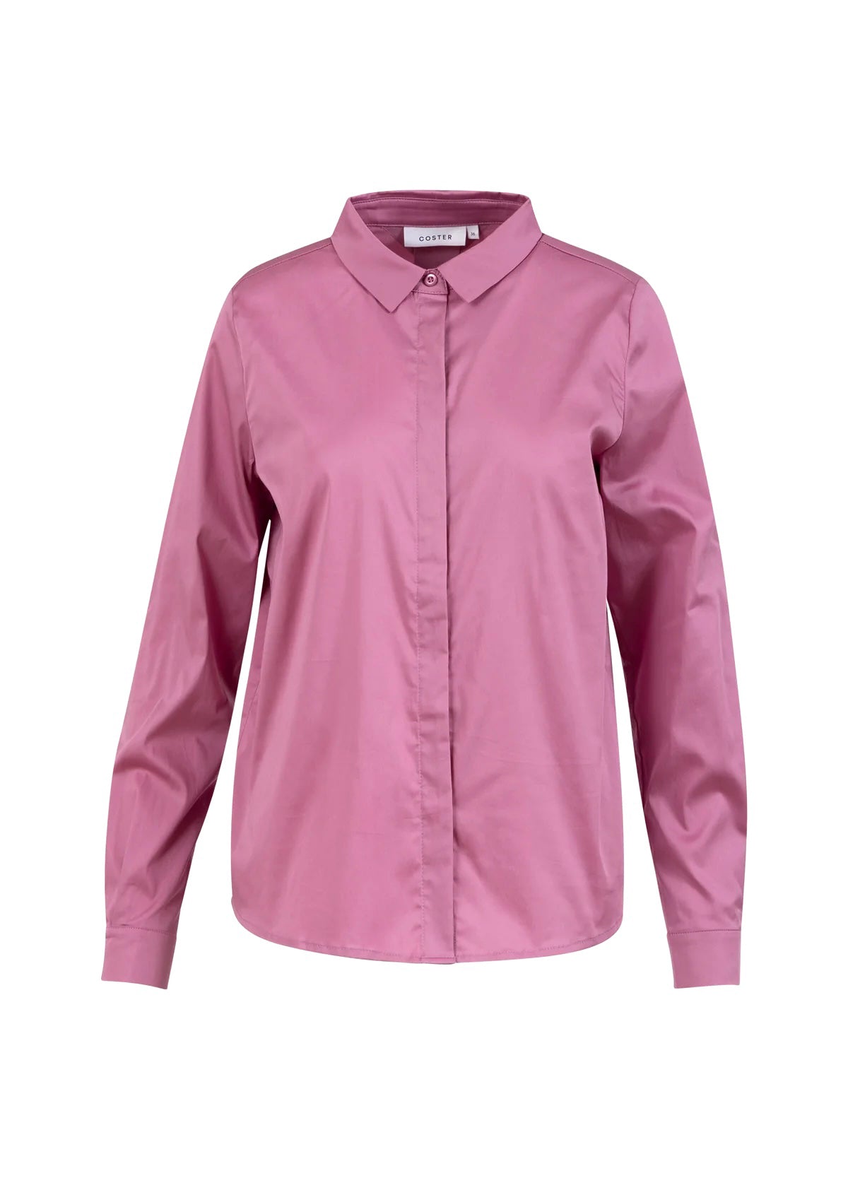 Coster Copenhagen TÆTSIDDENDE KLASSISK SKJORTE Shirt/Blouse Magenta - 861