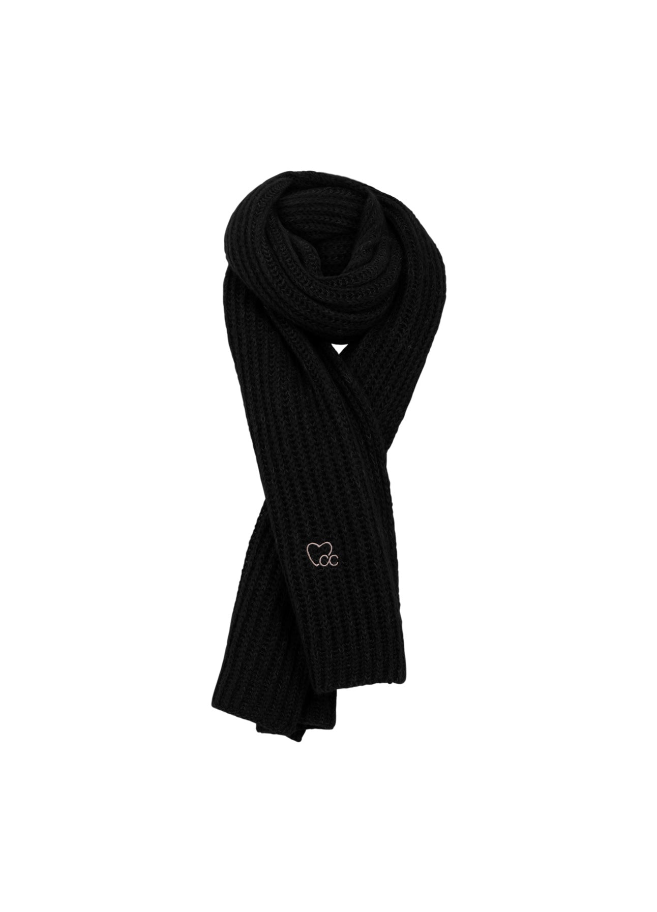CC Heart CC HEART BIANCA TØRKLÆDE Accessories Black - 100