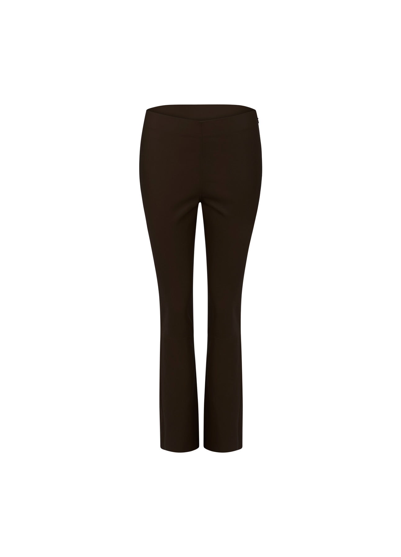 CC Heart CC HEART CROPPED LÆDERLEGGINGS Pants Night Brown - 303