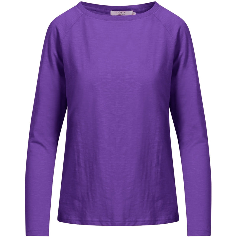 CC Heart CC HEART LANGÆRMET T-SHIRT T-Shirt Warm purple - 803