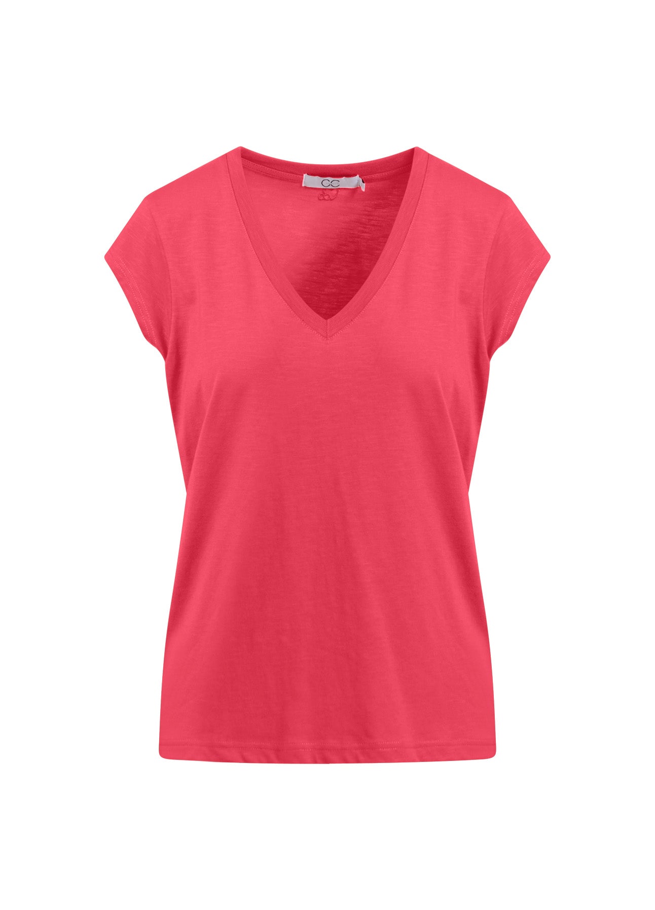 CC Heart CC HEART V-HALS T-SHIRT T-Shirt Intense pink - 659