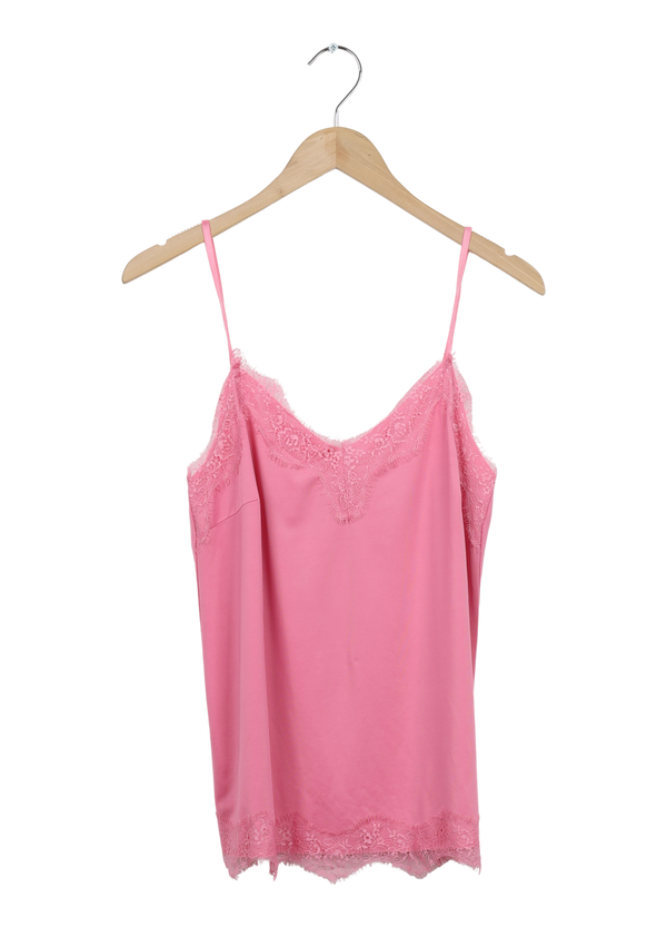 PRE-LOVED CC HEART TOP MED BLONDER - Black - Clear pink