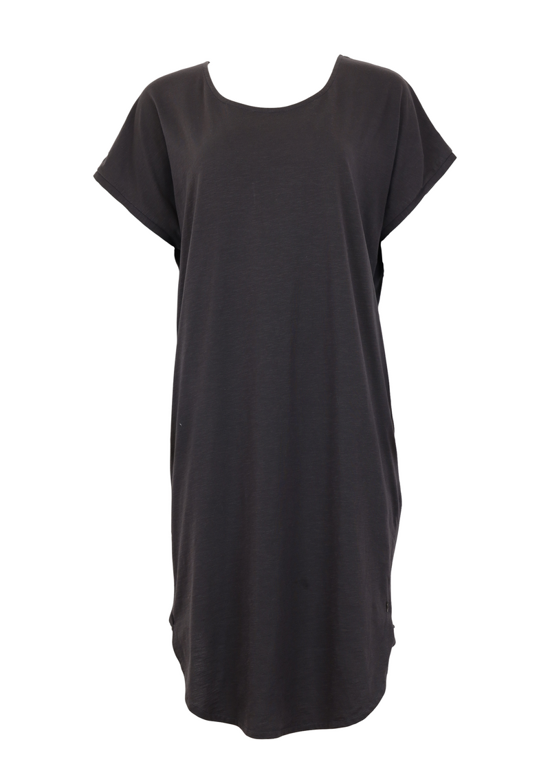 PRE-LOVED T-shirt dress - Thunder Grey