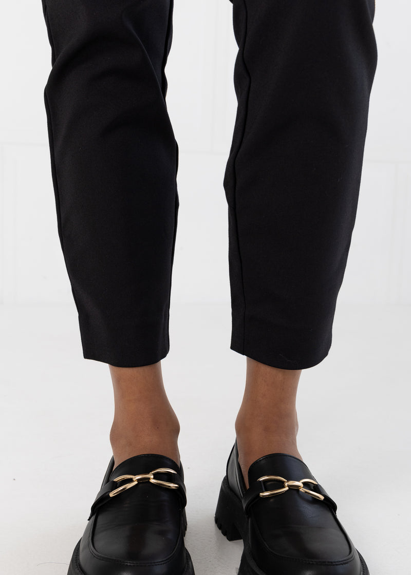 Coster Copenhagen 7/8 BUKSER - STELLA PASFORM Pants Black - 100