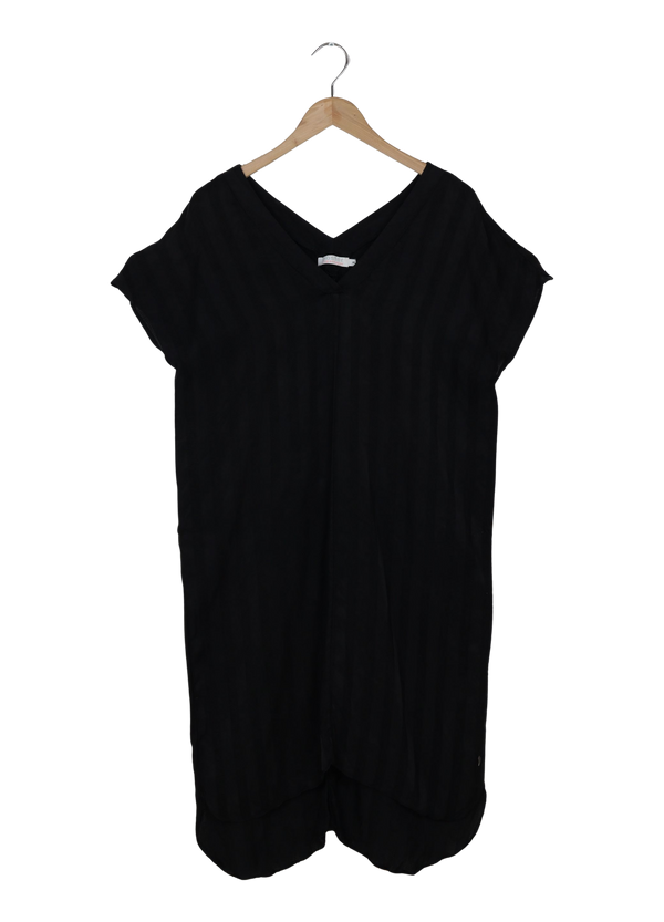 PRE-LOVED KJOLE M. KORTE ÆRMER - Black