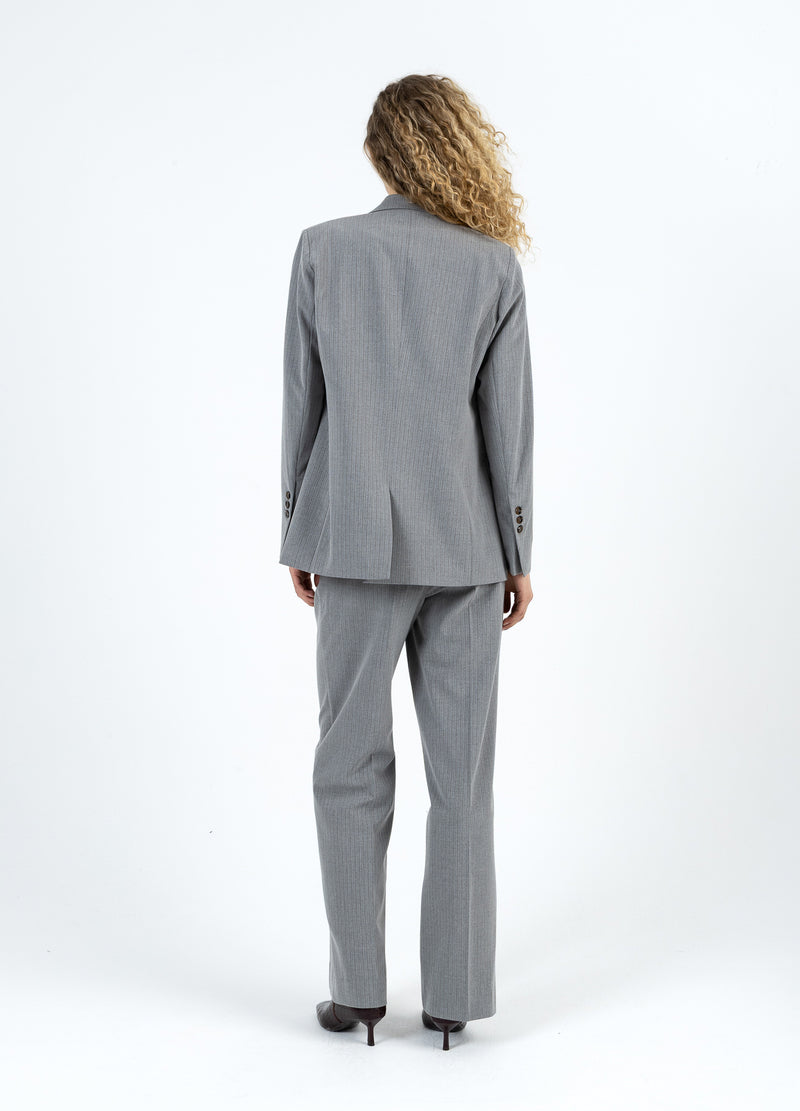 Coster Copenhagen AFSLAPPET BLAZER Blazer Mist grey pin stripe - 175