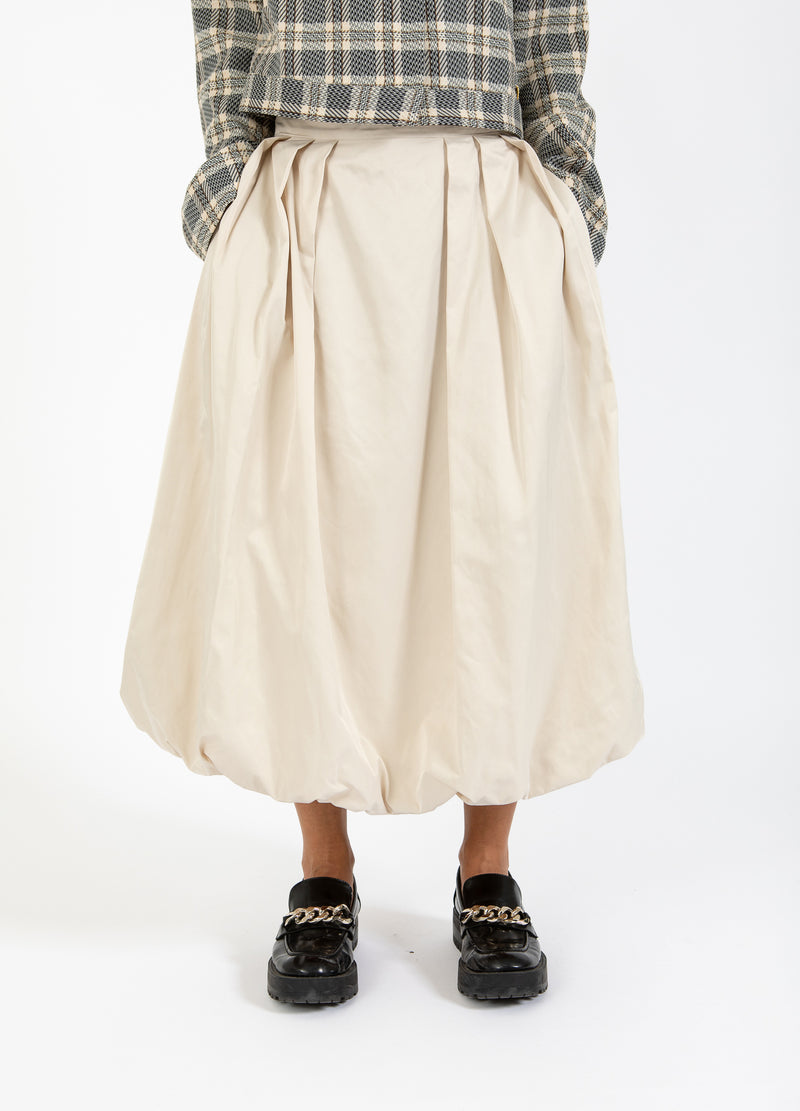 Coster Copenhagen BALLONNEDERDEL Skirt Desert sand - 329