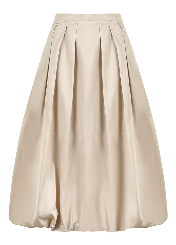 Coster Copenhagen BALLONNEDERDEL Skirt Desert sand - 329