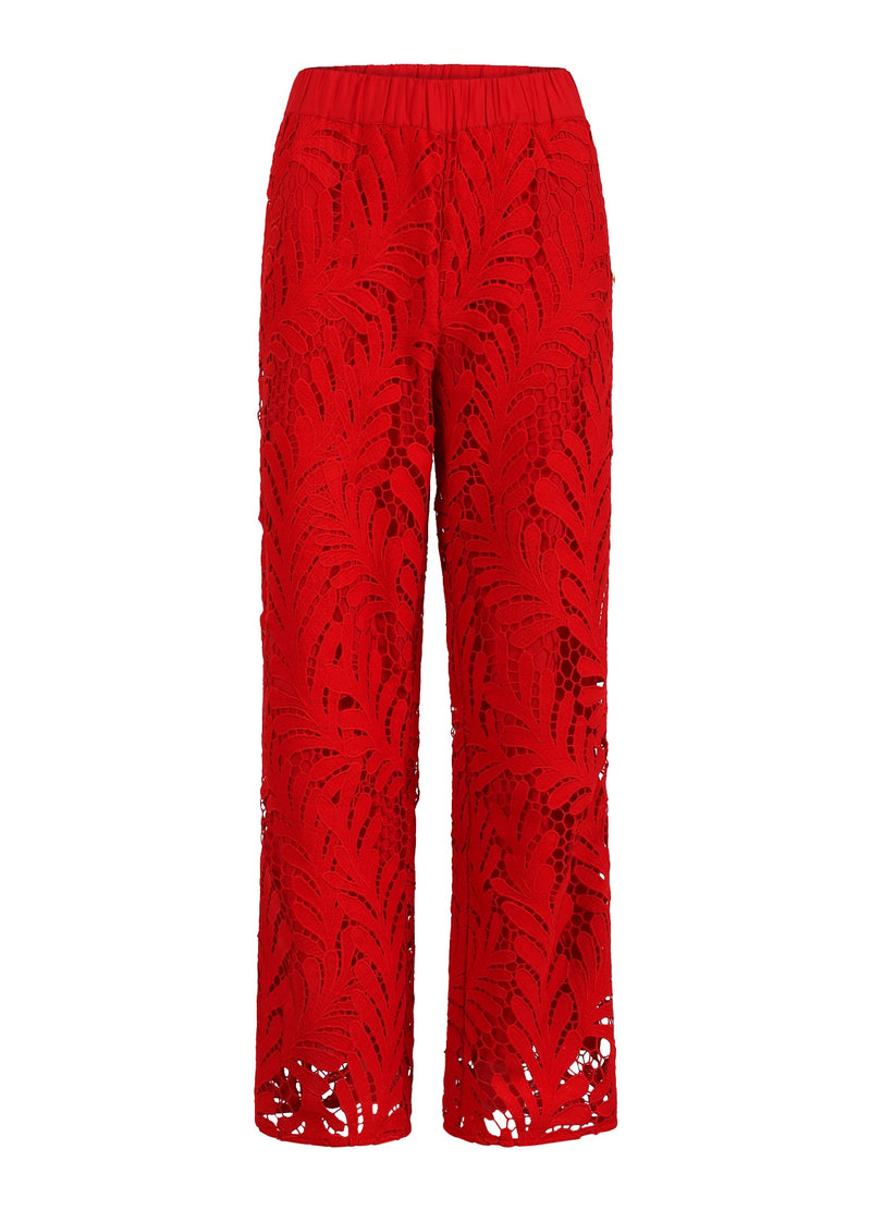 Coster Copenhagen BLONDEBUKSER Pants Scarlet red - 618