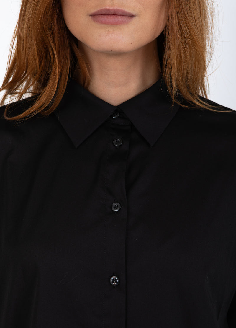 Coster Copenhagen BOXY KLASSISK SKJORTE Shirt/Blouse Black - 100