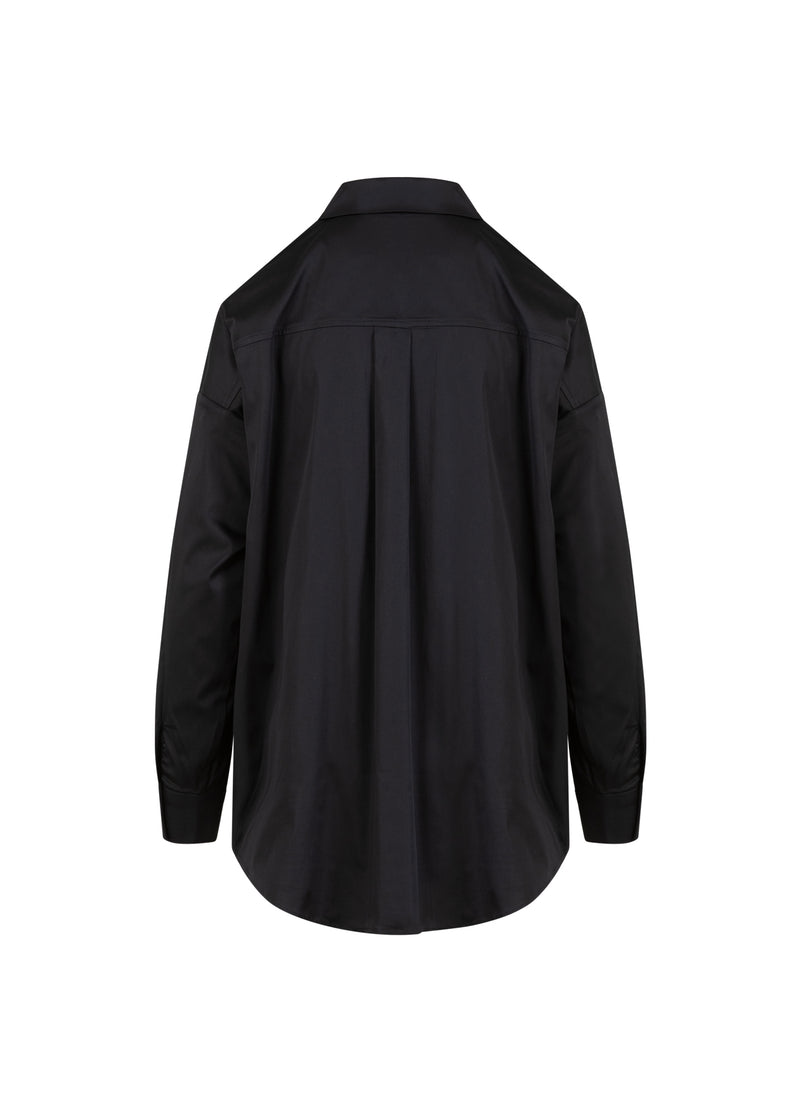 Coster Copenhagen BOXY KLASSISK SKJORTE Shirt/Blouse Black - 100