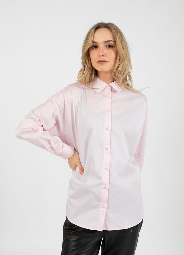 Coster Copenhagen BOXY KLASSISK SKJORTE Shirt/Blouse Powder rose - 686