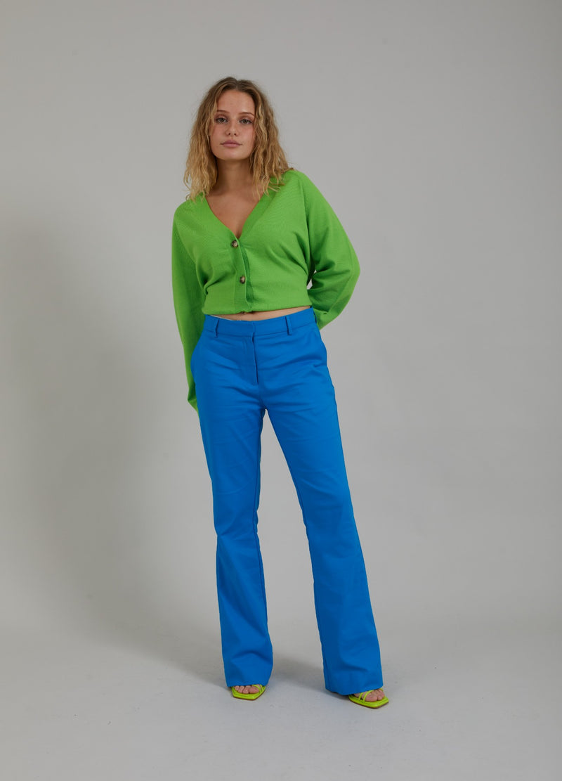 Coster Copenhagen BUKSER M. BOOT-CUT - LUCIA FIT Pants Fresh blue - 587