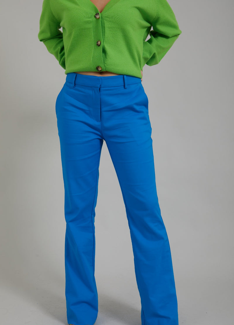 Coster Copenhagen BUKSER M. BOOT-CUT - LUCIA FIT Pants Fresh blue - 587