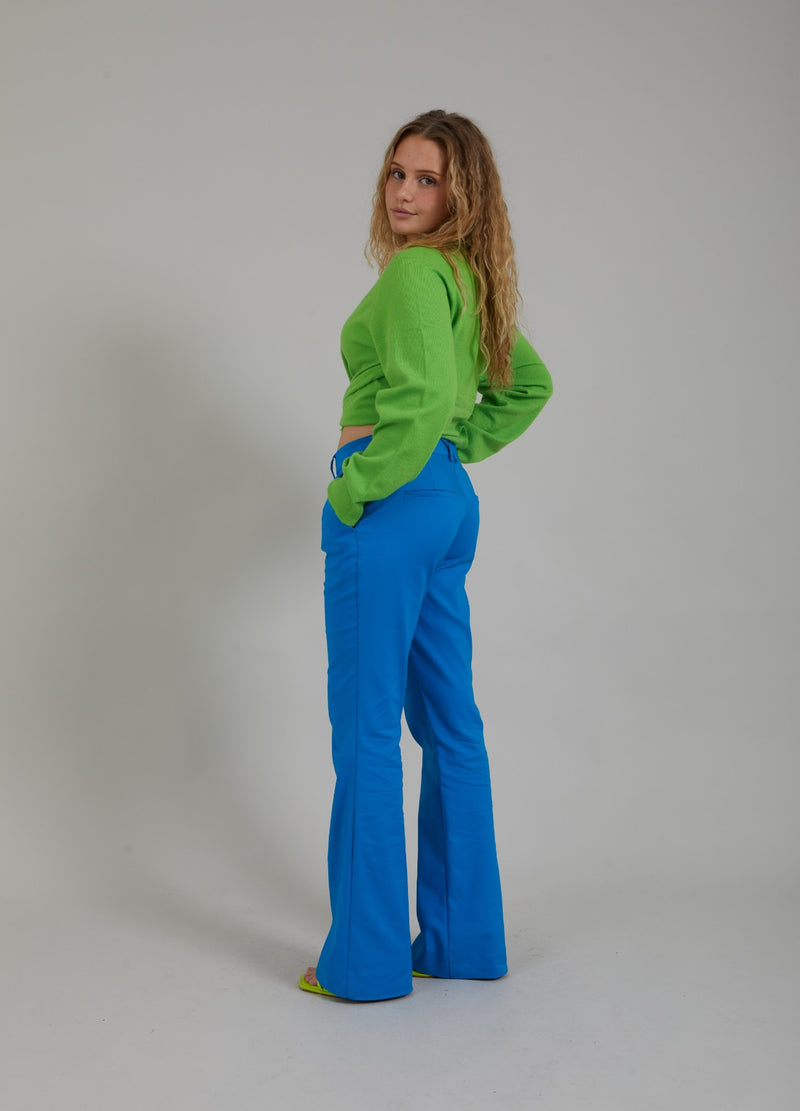 Coster Copenhagen BUKSER M. BOOT-CUT - LUCIA FIT Pants Fresh blue - 587