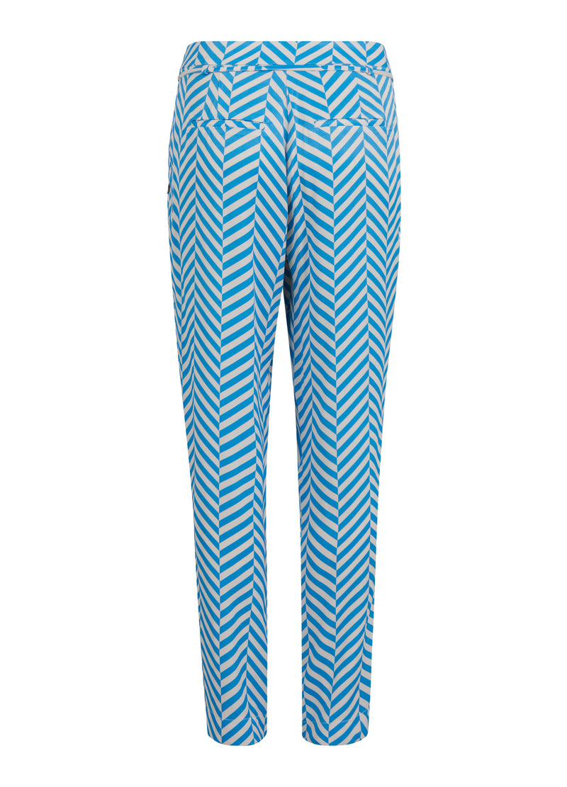 Coster Copenhagen BUKSER M. HERINGBONE PRINT - STELLA FIT Pants Heringbone print - 918