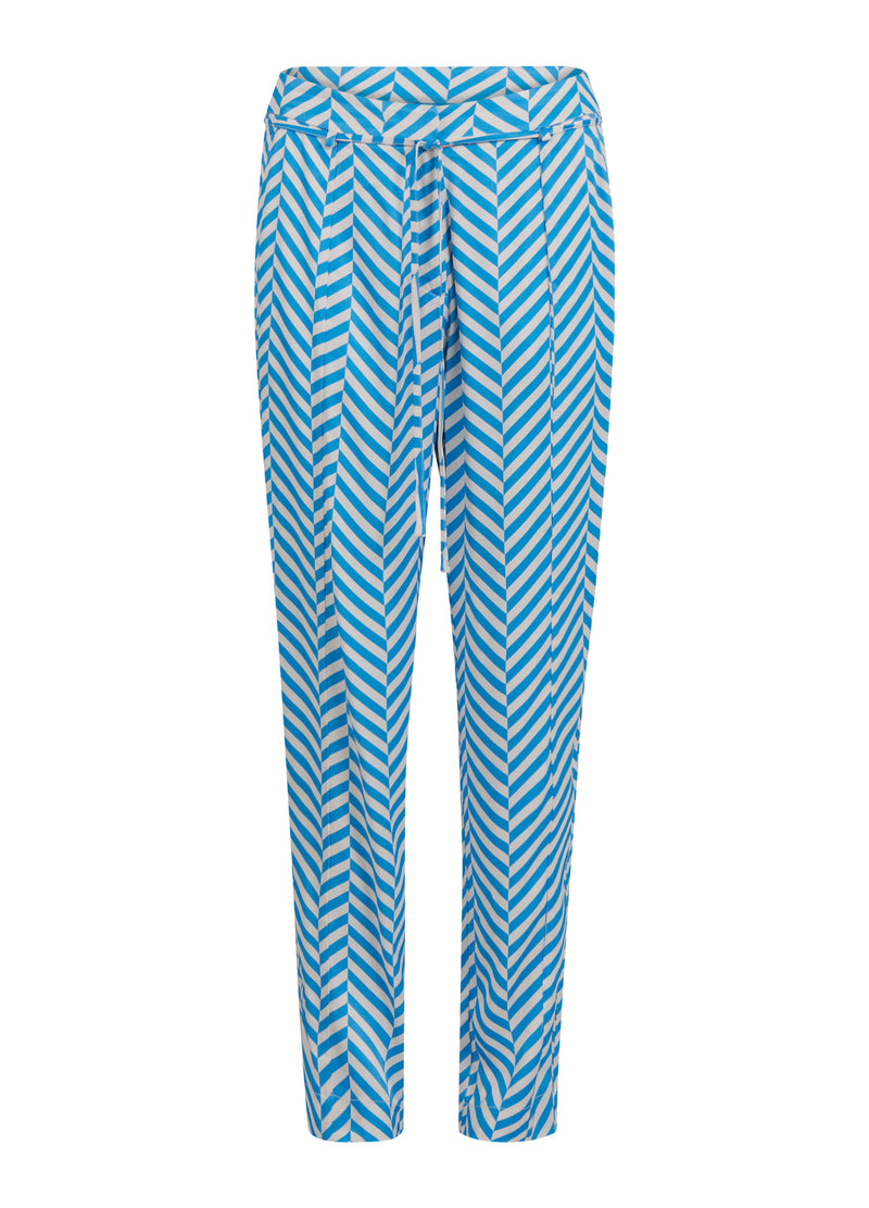 Coster Copenhagen BUKSER M. HERINGBONE PRINT - STELLA FIT Pants Heringbone print - 918