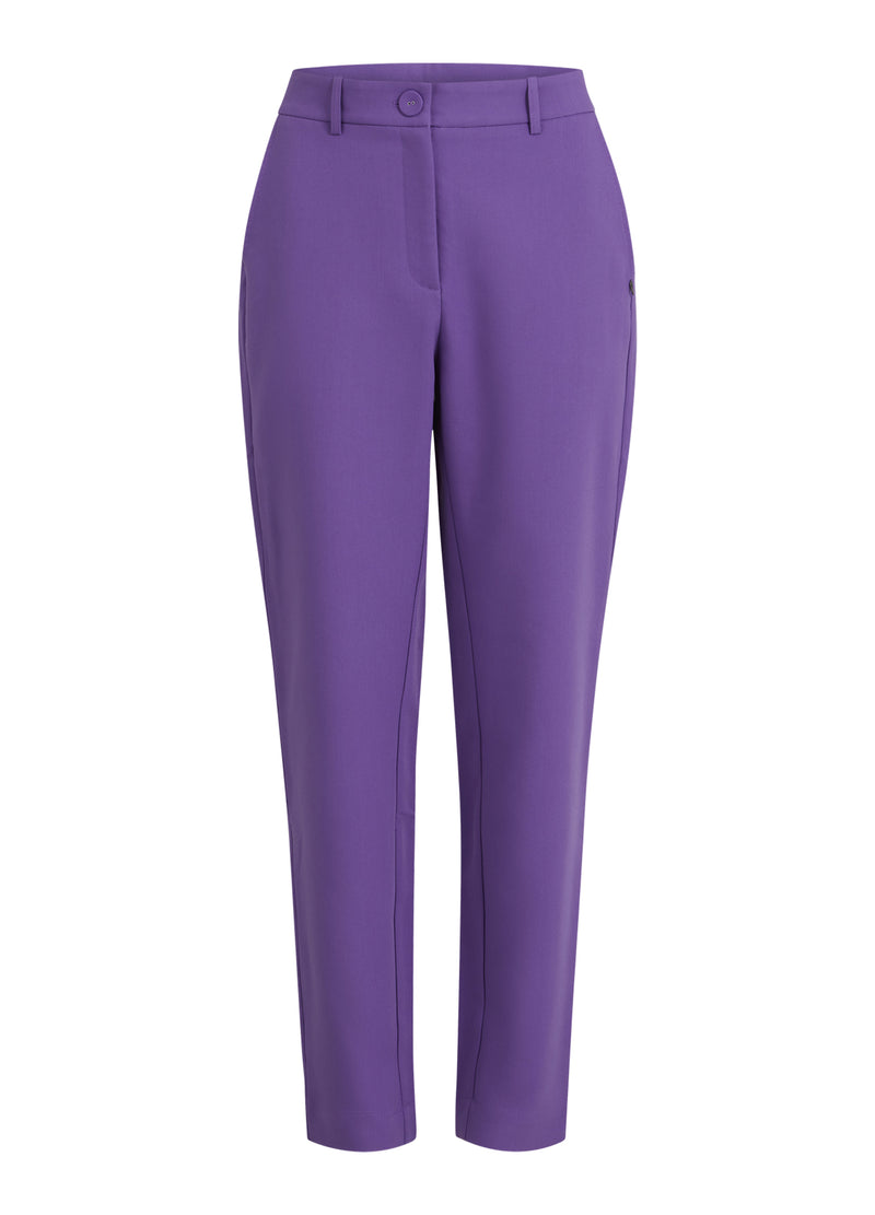Coster Copenhagen BUKSER M. NORMALE BEN - STELLA FIT Pants Warm purple - 846