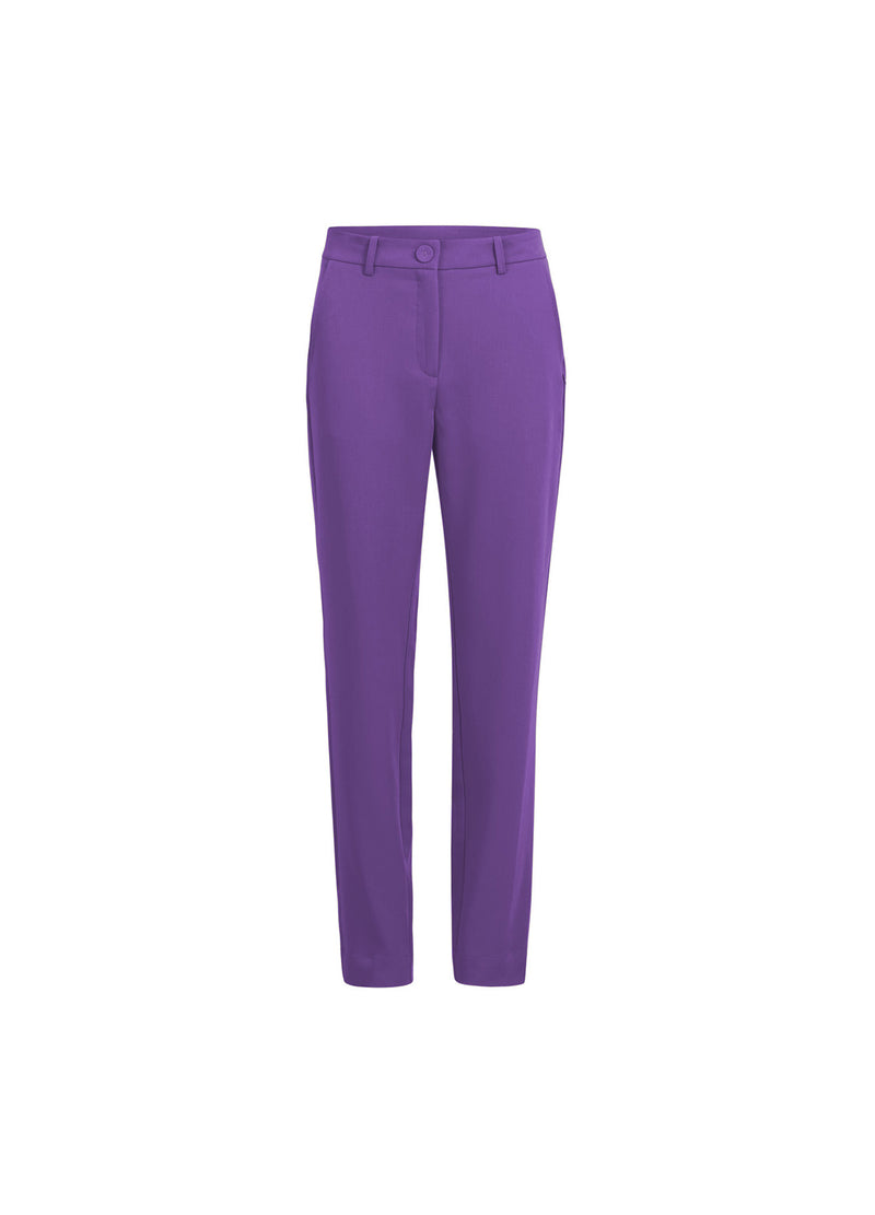 Coster Copenhagen BUKSER M. NORMALE BEN - STELLA FIT Pants Warm purple - 846