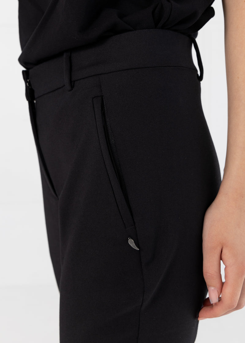 Coster Copenhagen BUKSER NORMALLÆNGDE - STELLA PASFORM Pants Black - 100