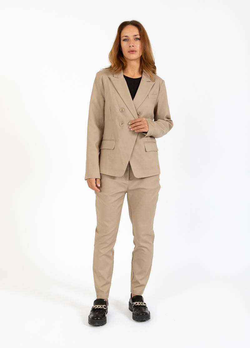 Coster Copenhagen BUKSER NORMALLÆNGDE - STELLA PASFORM Pants Desert sand - 329